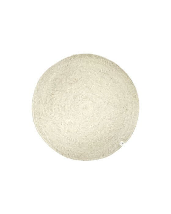 Merino matta rund vit