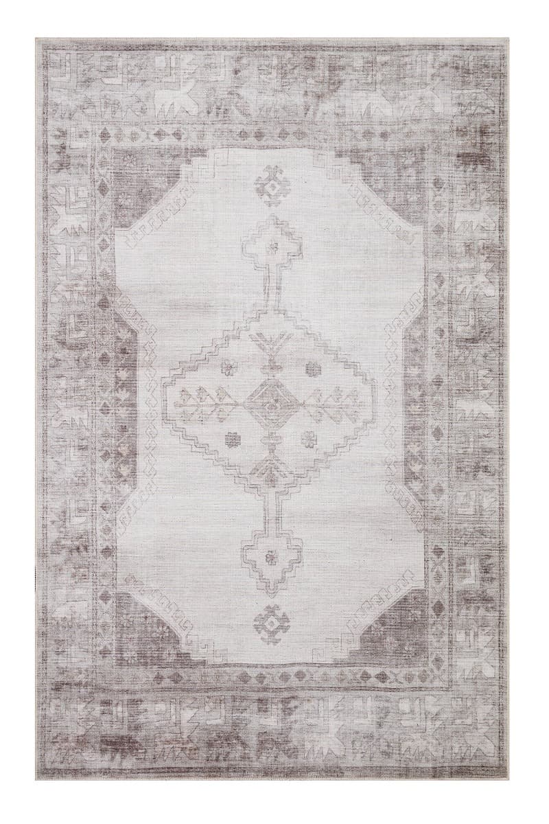 Verdun Lierre Creme 280x380 cm Tvättbar Bomullsmatta