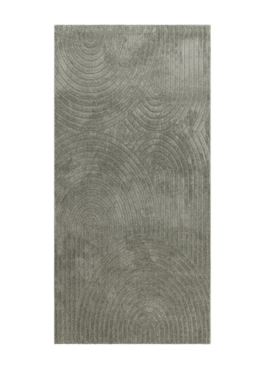 Lior Grön 80x250 cm Wiltonmatta