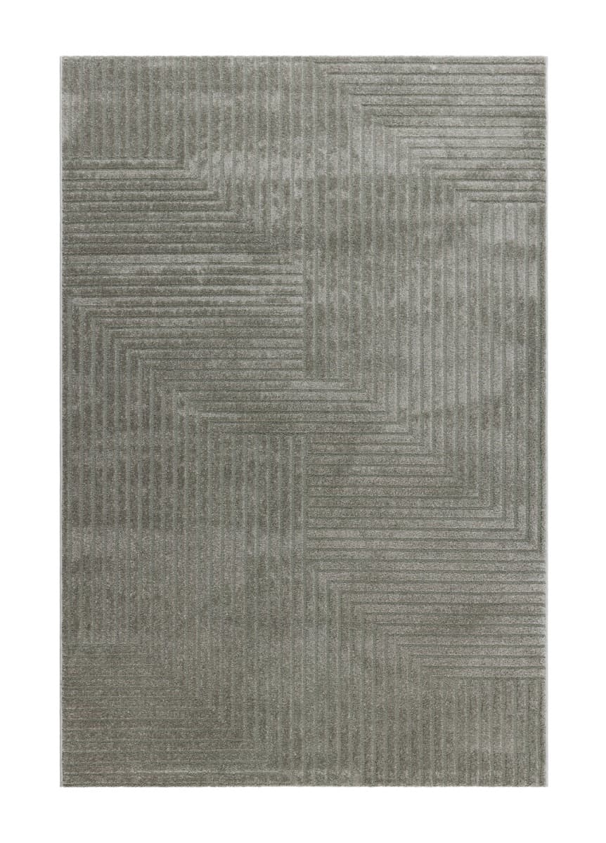 Elarra Tesina Grön 240x340 cm Modern Matta