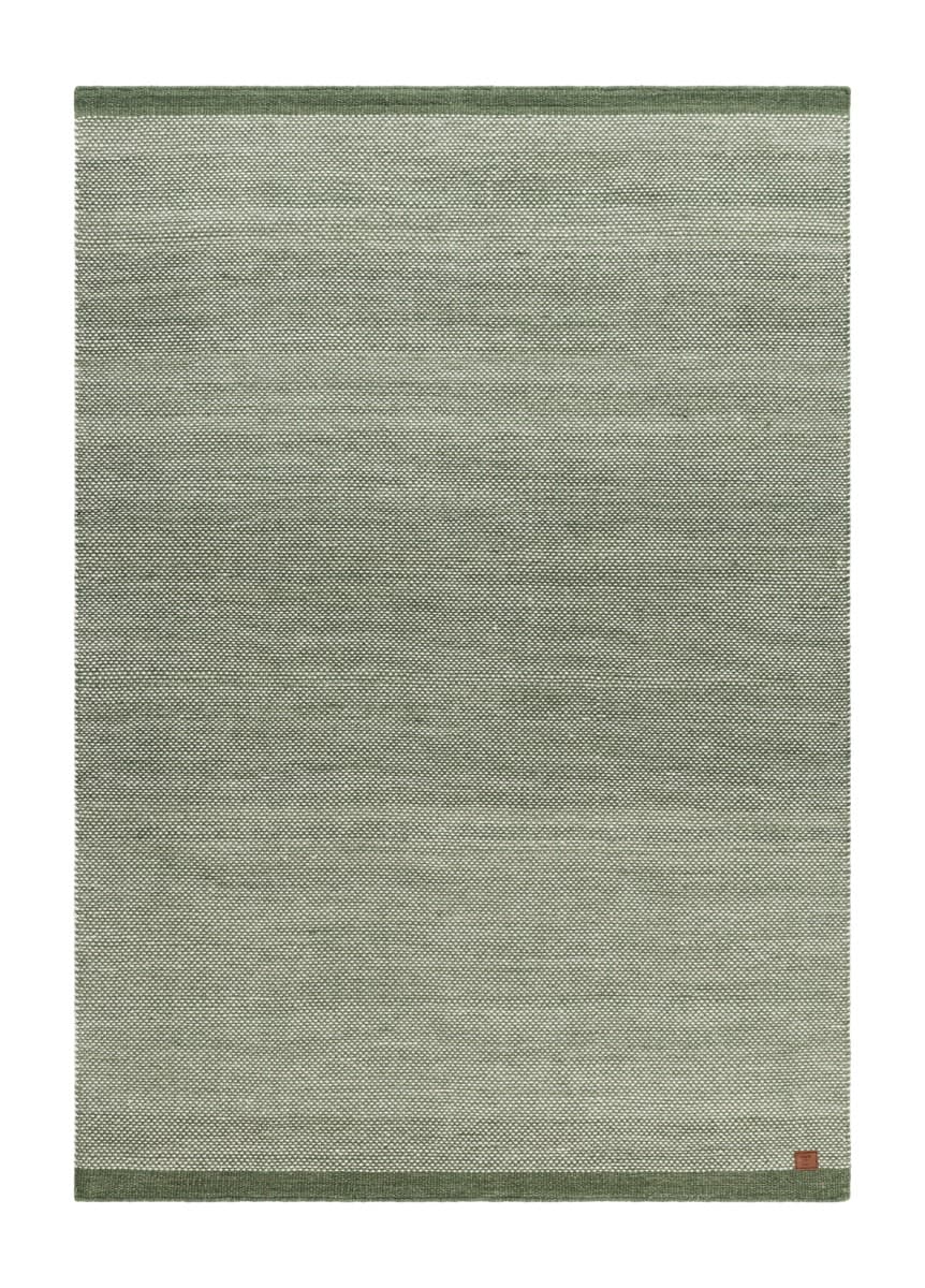 Ljusdal Smaragdgrön 240x340 cm Ullmatta