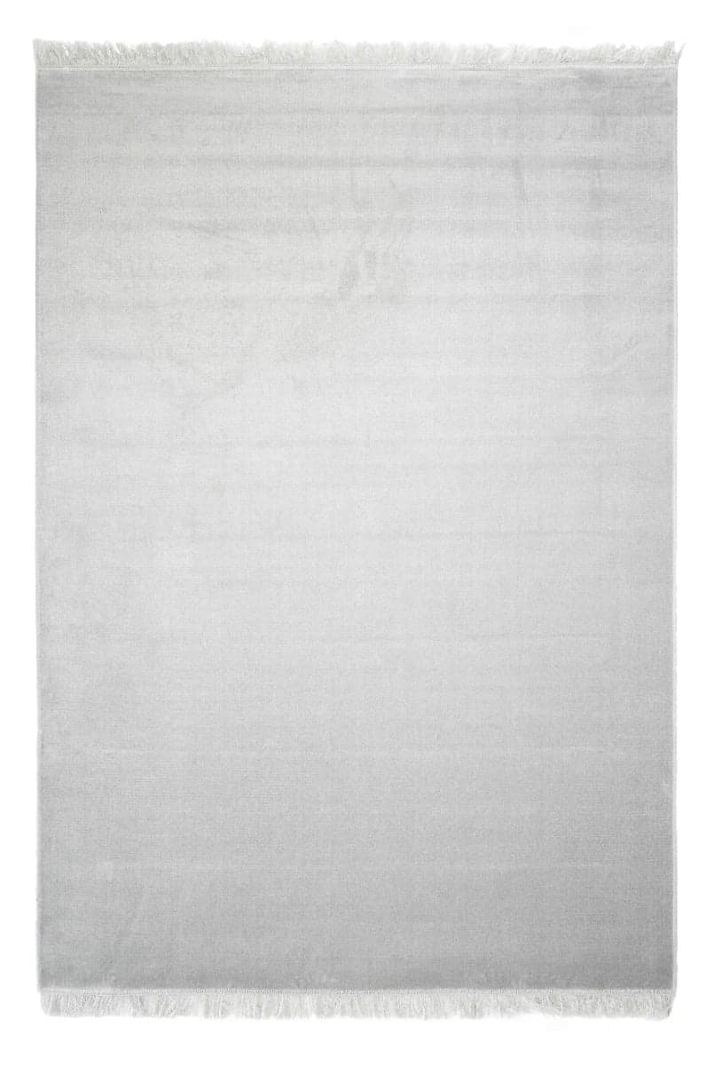 Monti Ljusgrå 160x230 cm Viskosmatta
