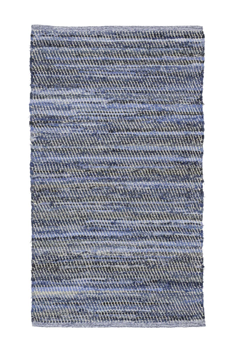 Nuzi Blå 75x270 cm