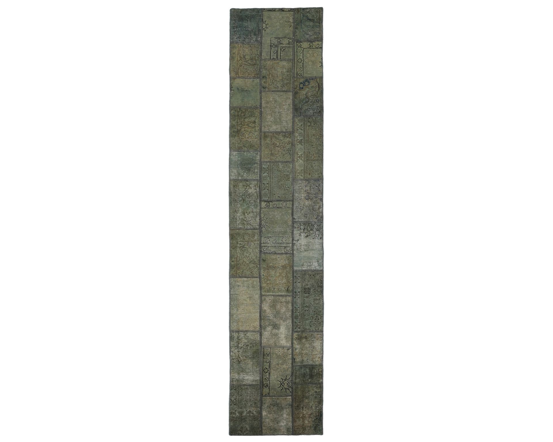 Vintage Patchwork orientalisk matta 84 x 407 cm
