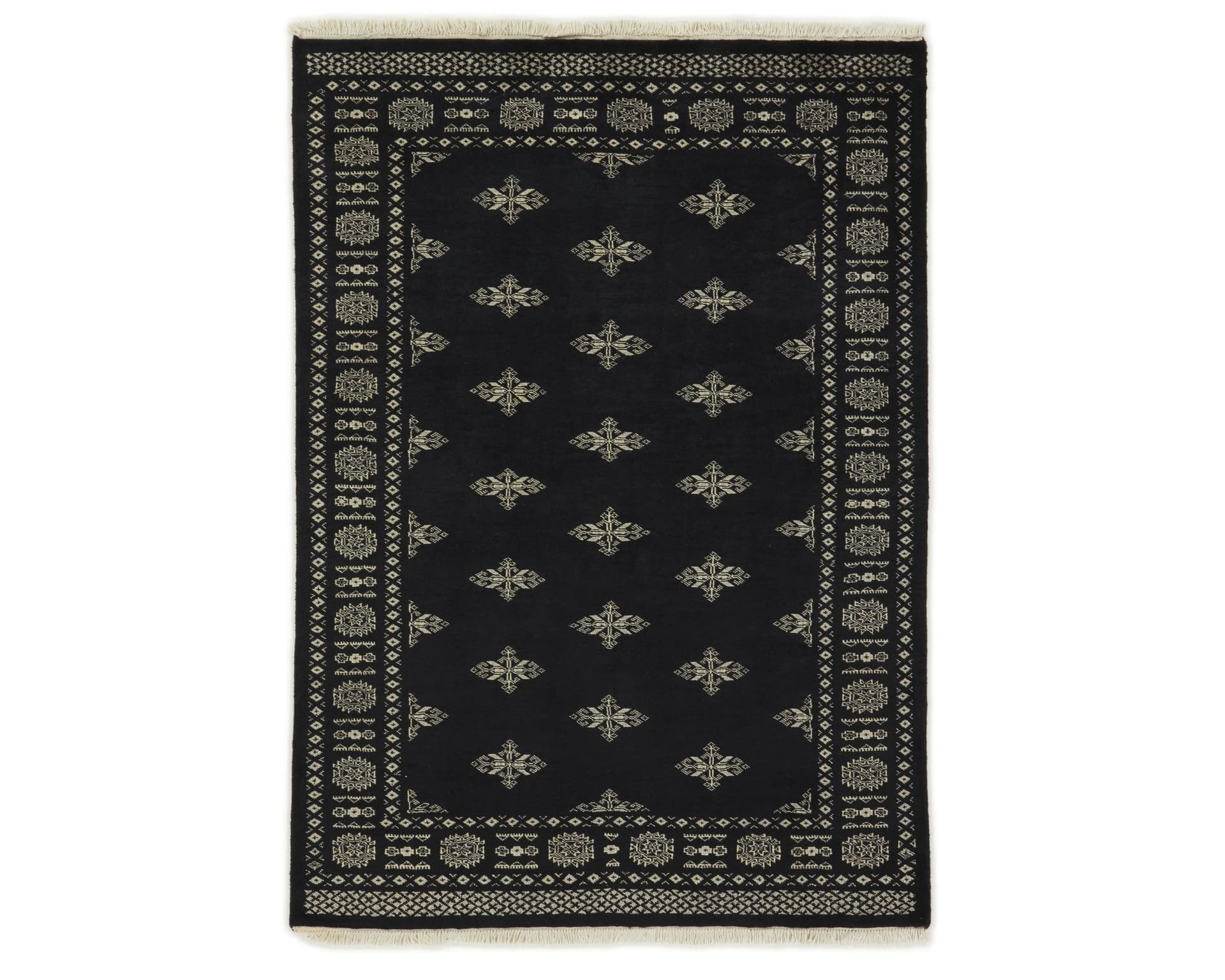 Pakistan handknotted orientalisk matta 136 x 191 cm