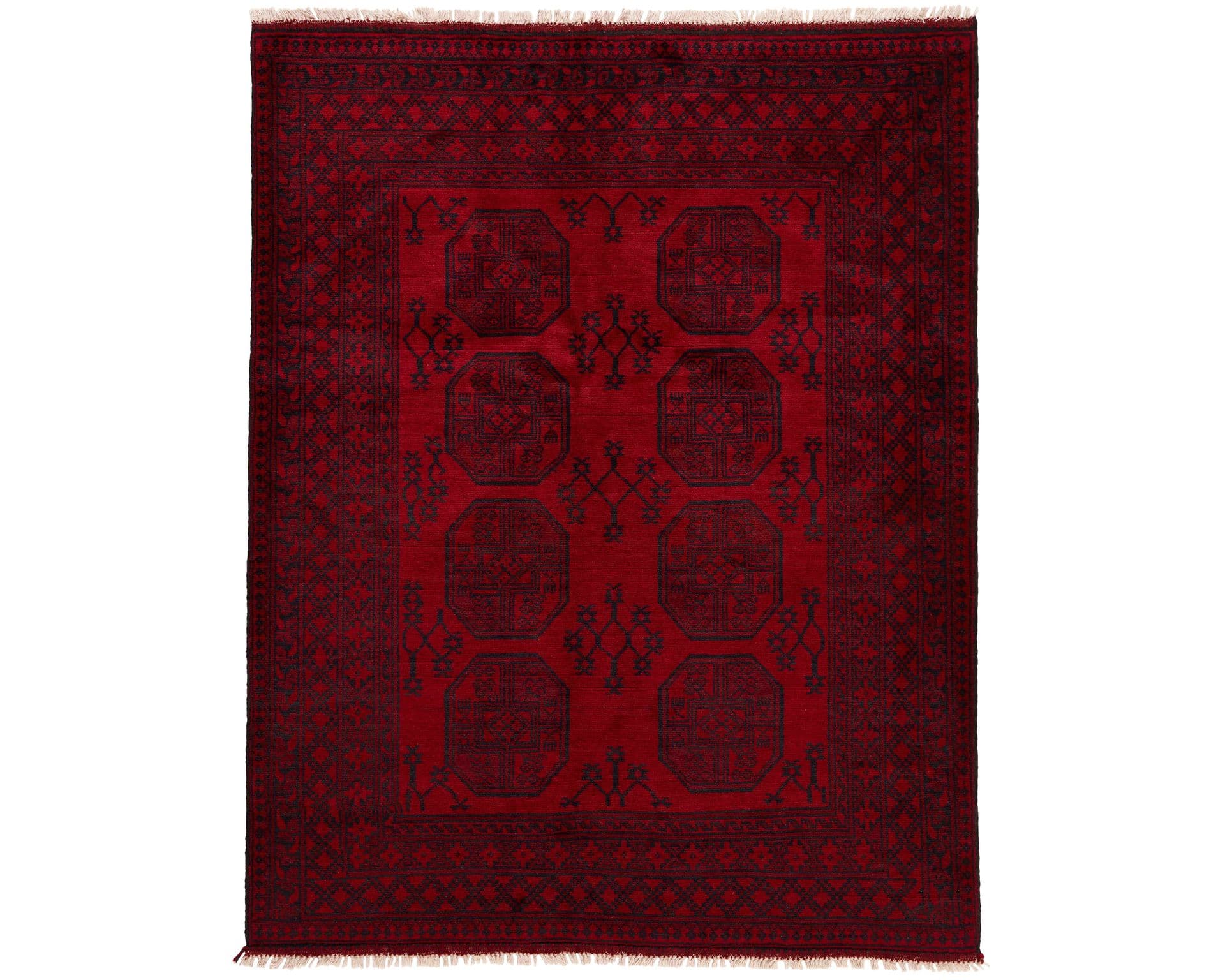 Aktscha orientalisk matta 154 x 191 cm