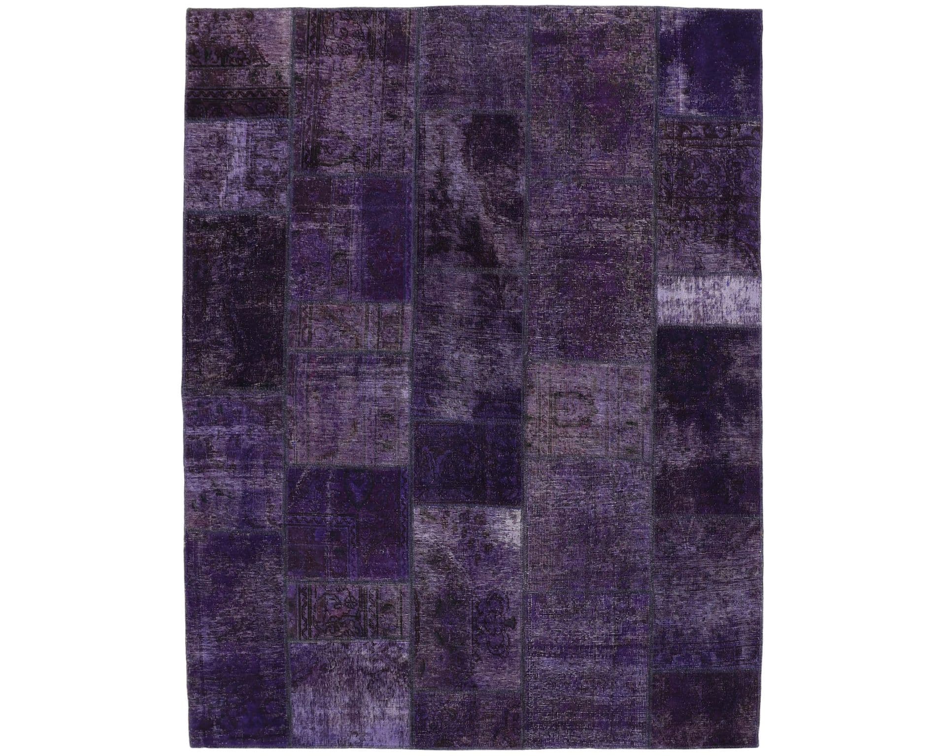 Vintage Patchwork orientalisk matta 198 x 251 cm