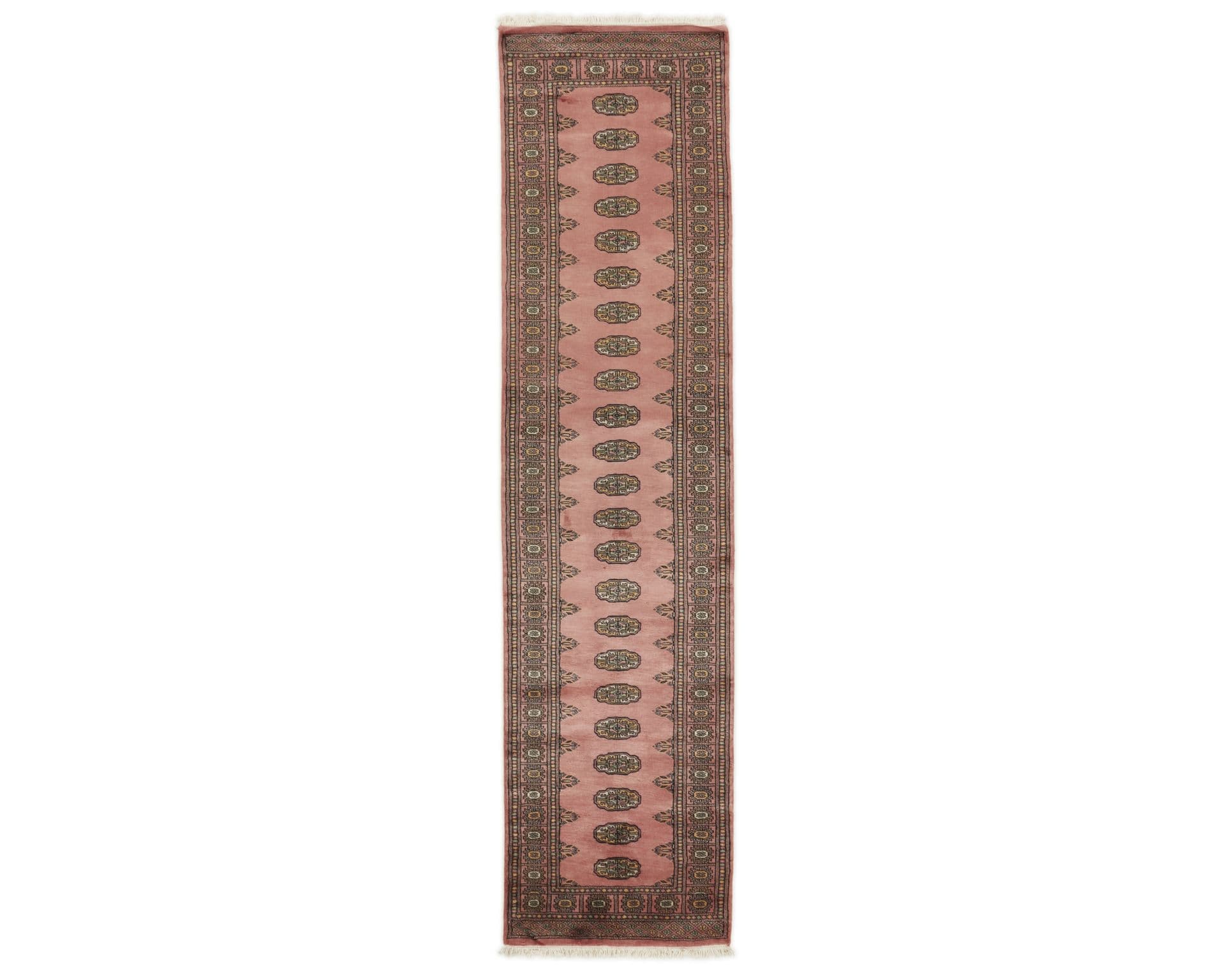 Pakistan handknotted orientalisk matta 83 x 327 cm