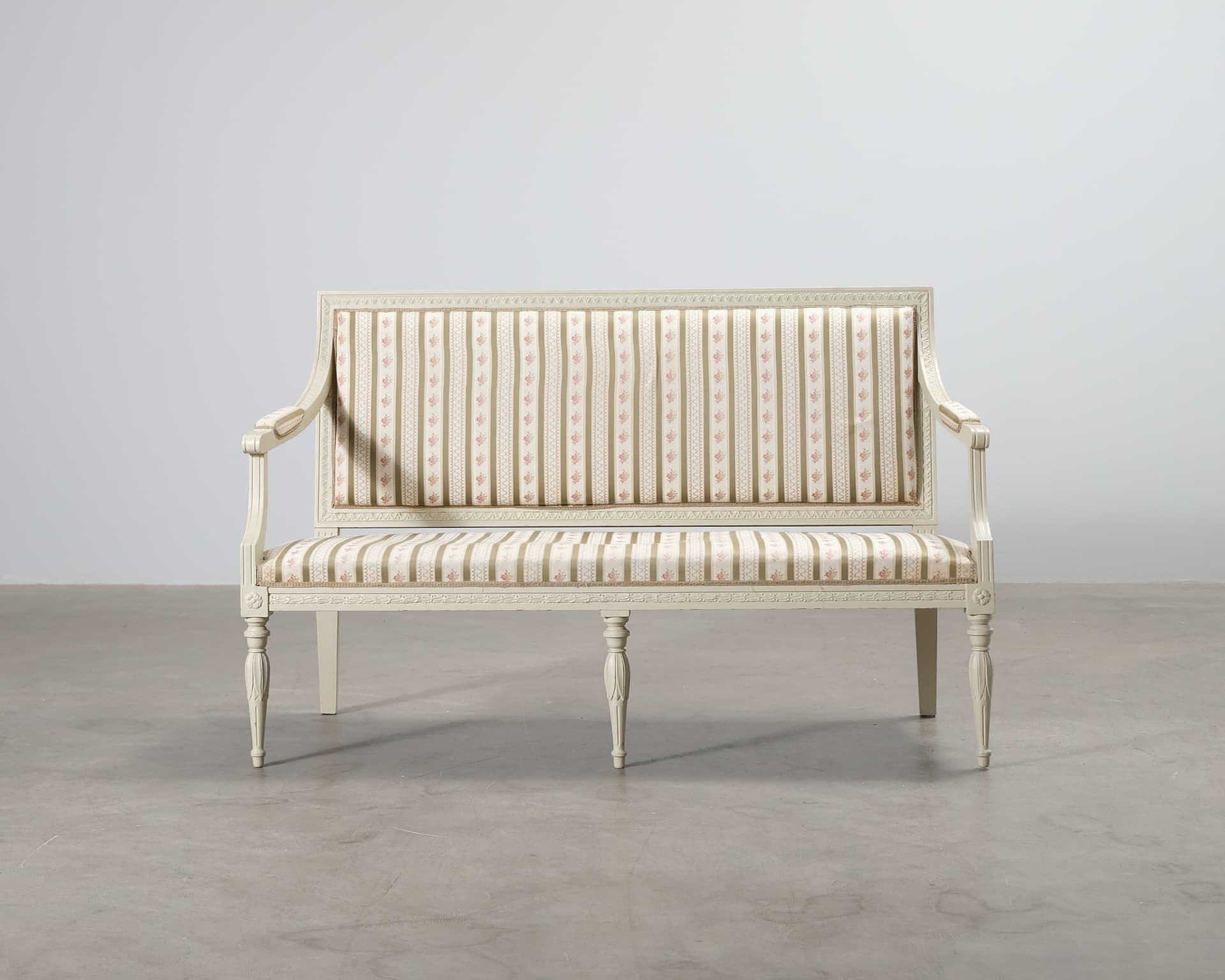Gustaviansk 3-sits soffa
