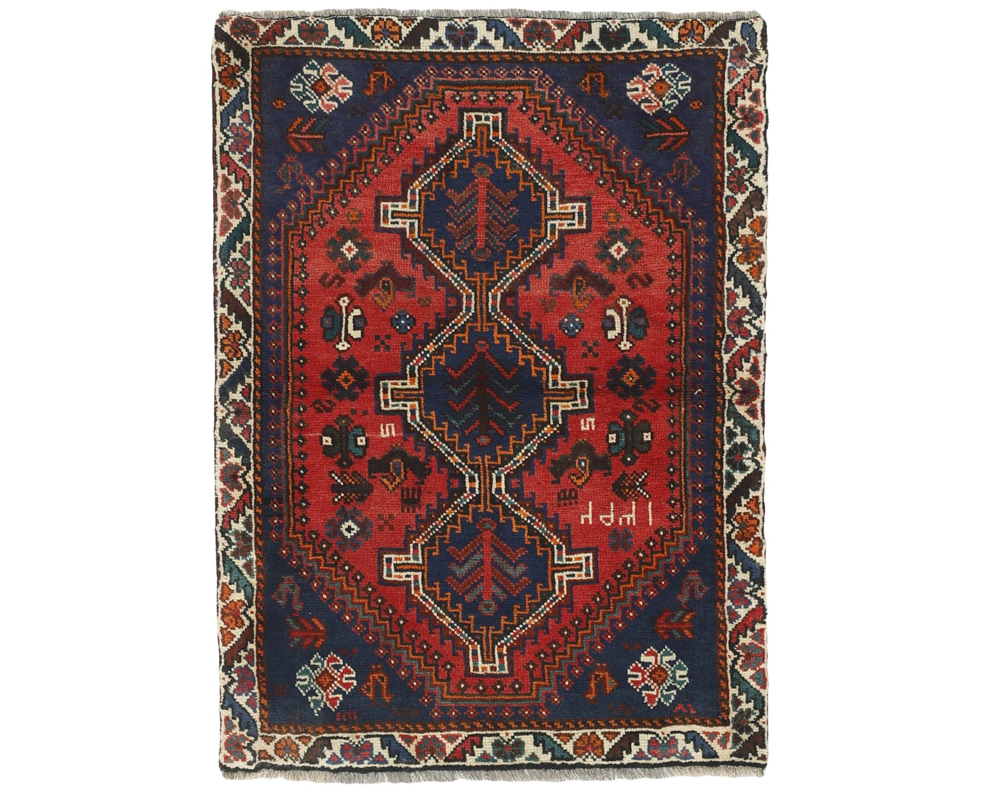 Shiraz orientalisk matta 100 x 141 cm