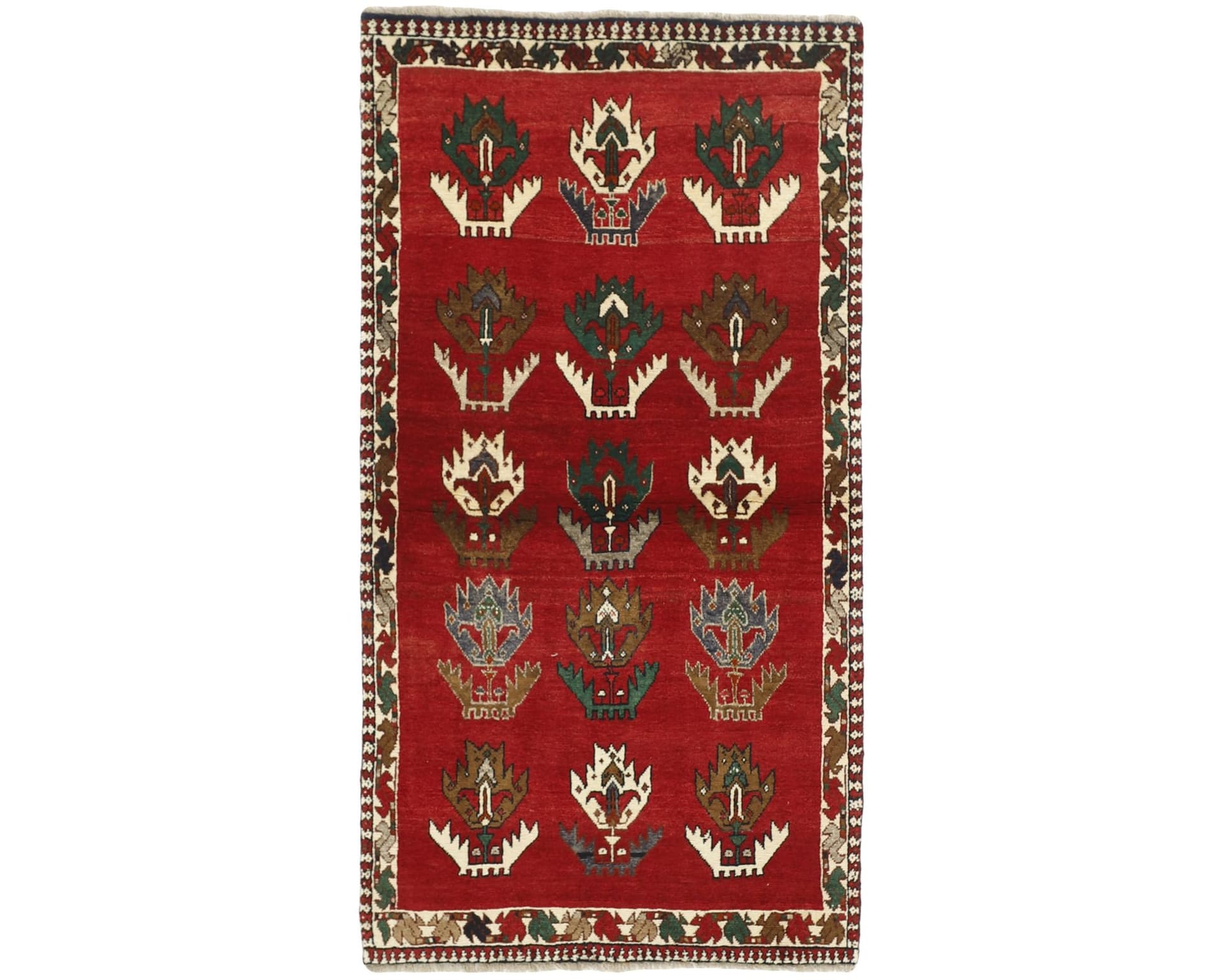 Kashghai orientalisk matta 105 x 194 cm