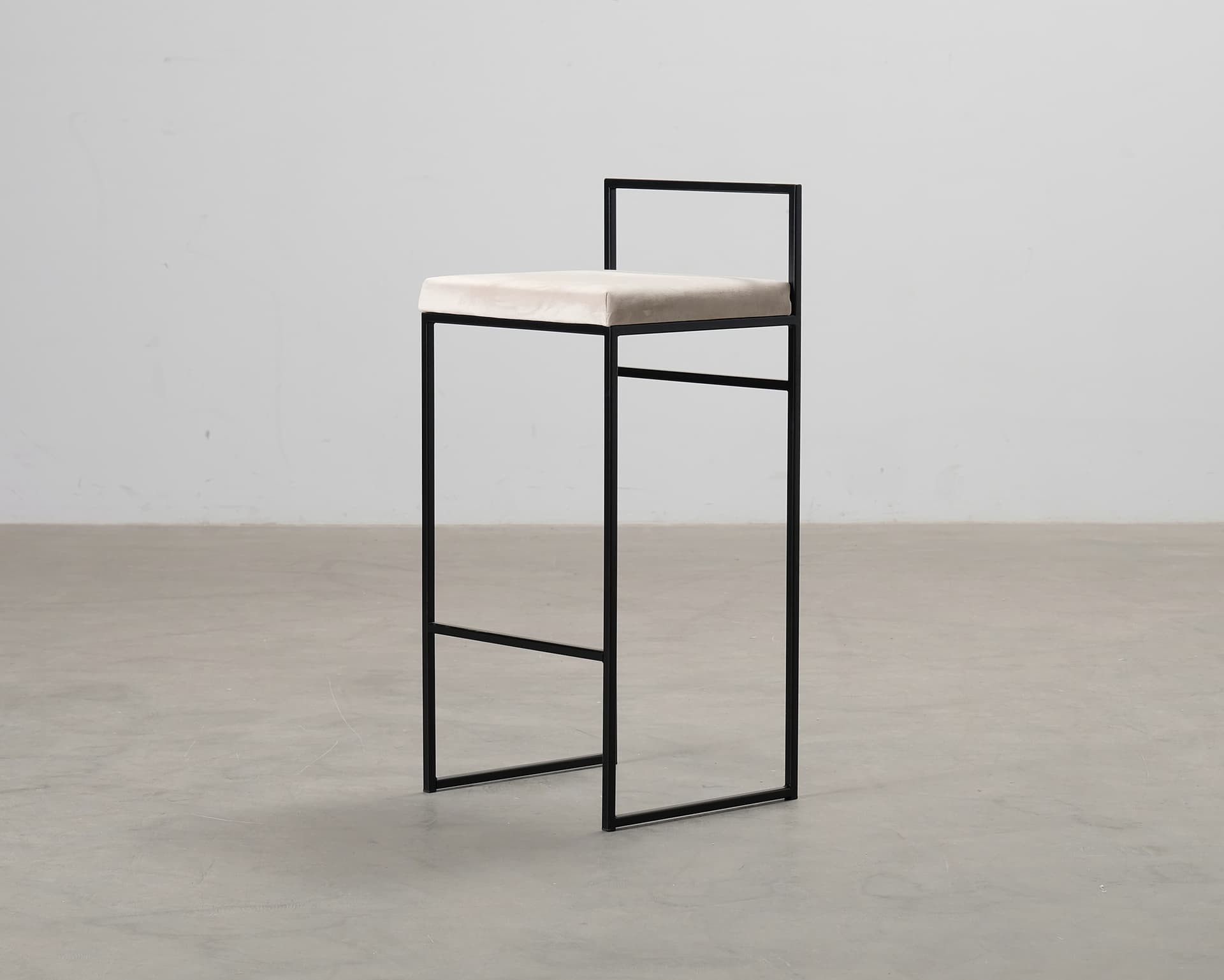 Department barpall beige / svart