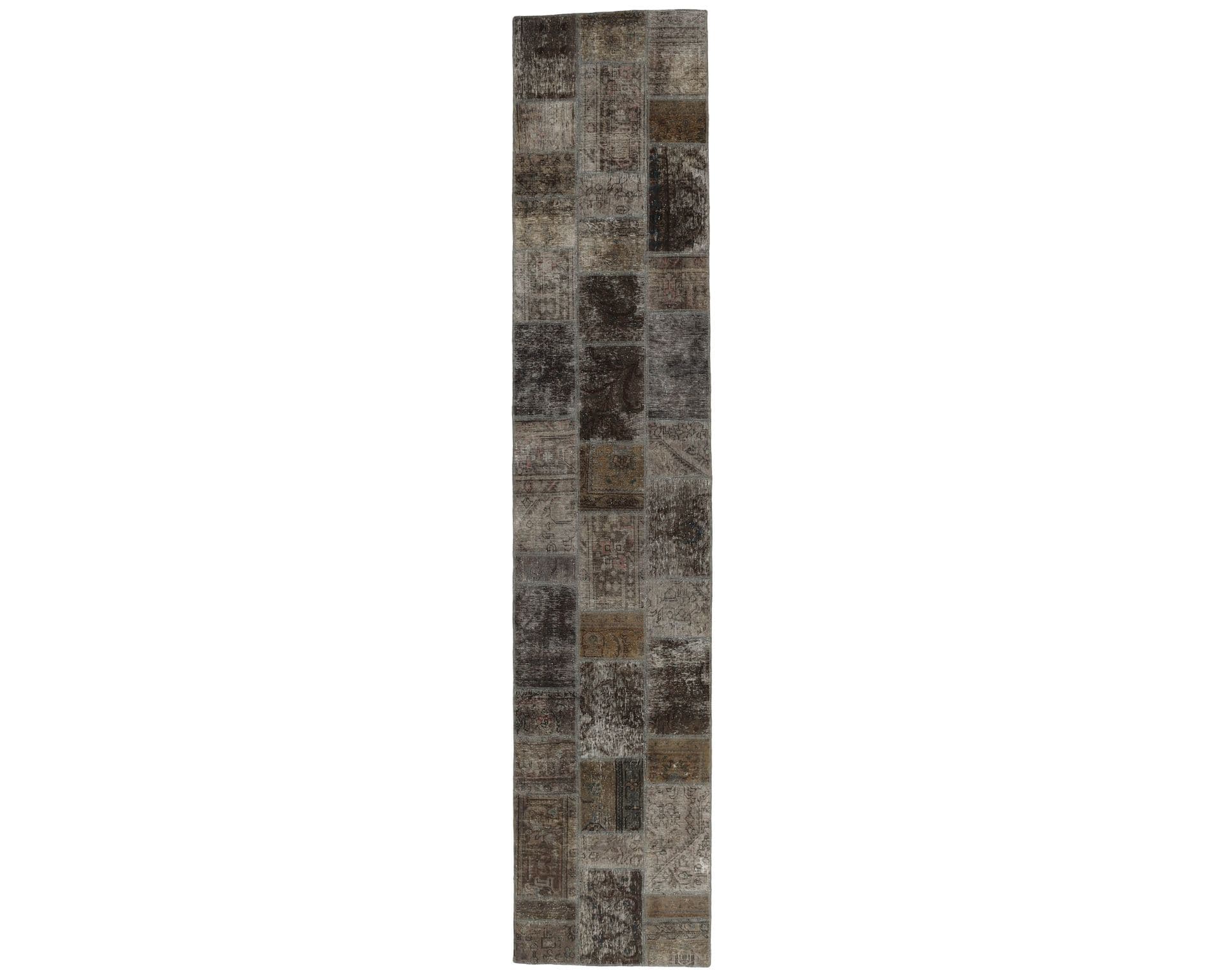 Vintage Patchwork orientalisk matta 82 x 409 cm