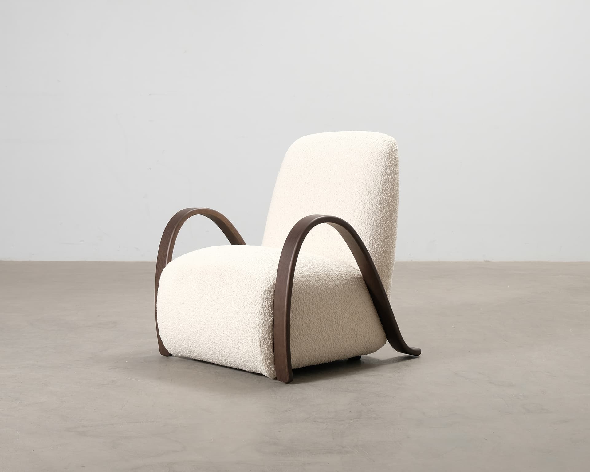 Ferm Living Buur fåtölj naturvit