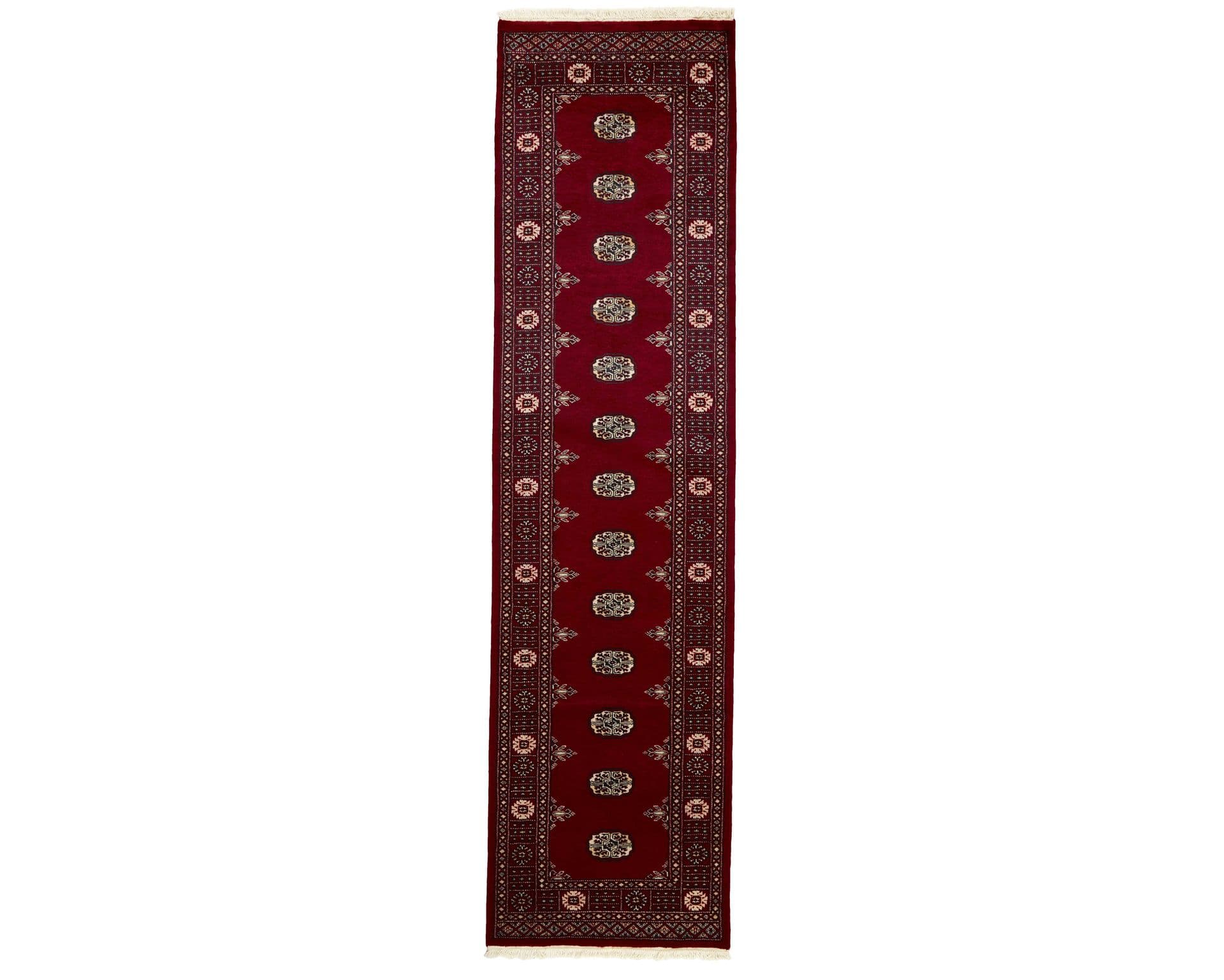 Pakistan handknotted orientalisk matta 80 x 304 cm