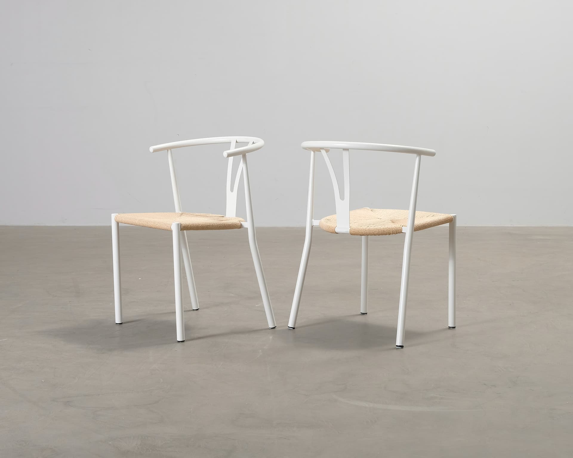 Elysia matstol vit, set om 2