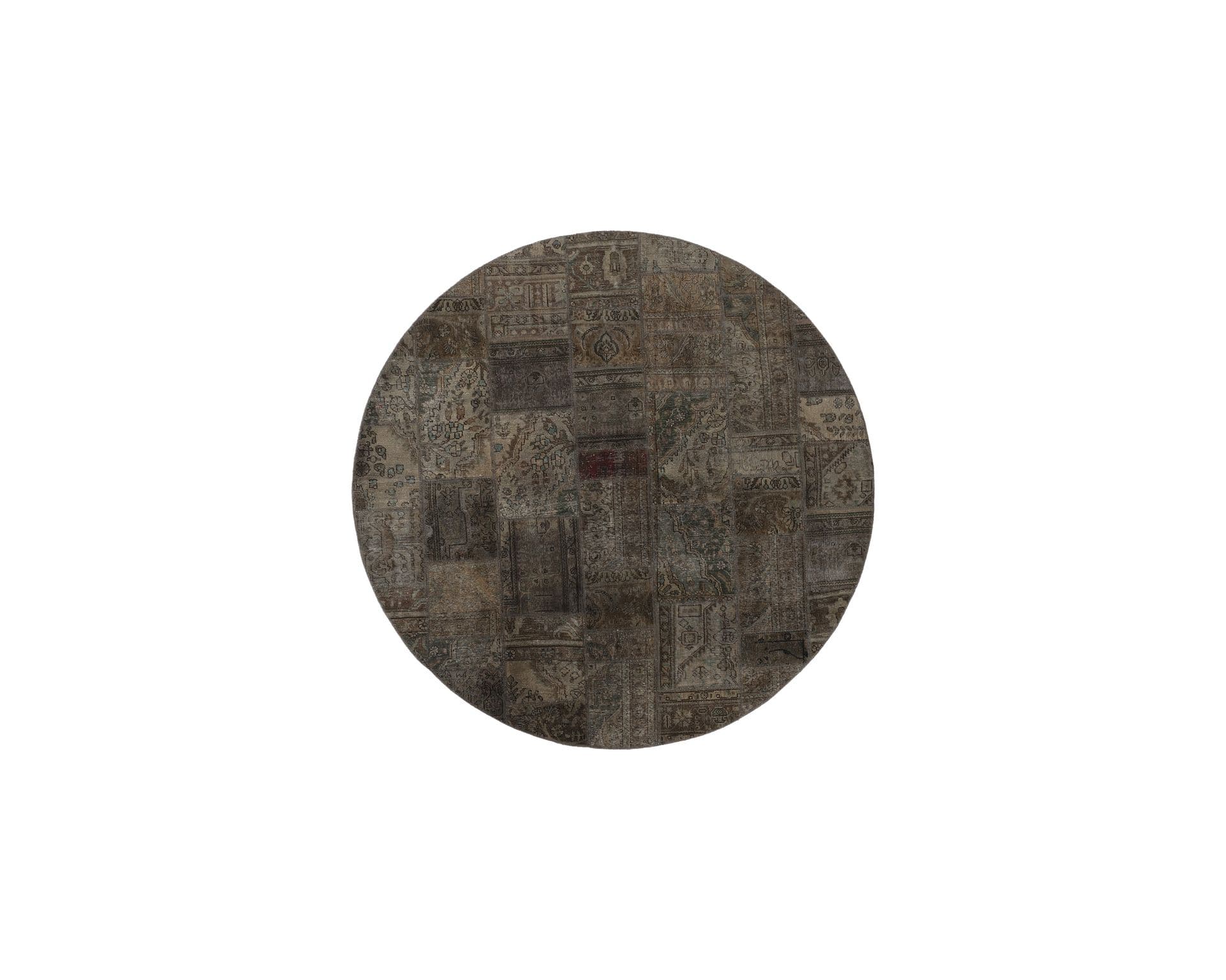 Vintage Patchwork orientalisk matta 250 x 250 cm