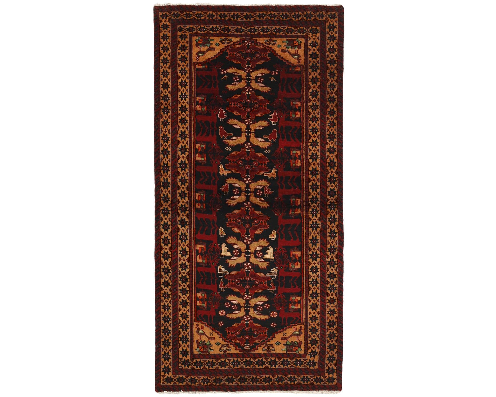 Balutch orientalisk matta 103 x 211 cm