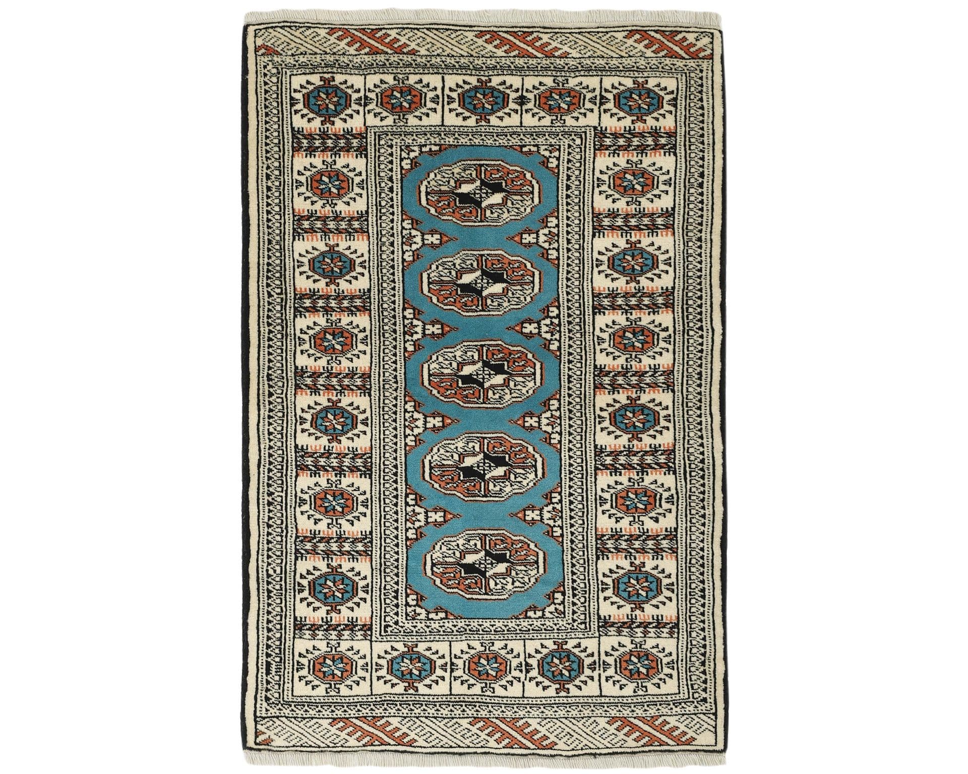 Torkaman Fine orientalisk matta 83 x 127 cm