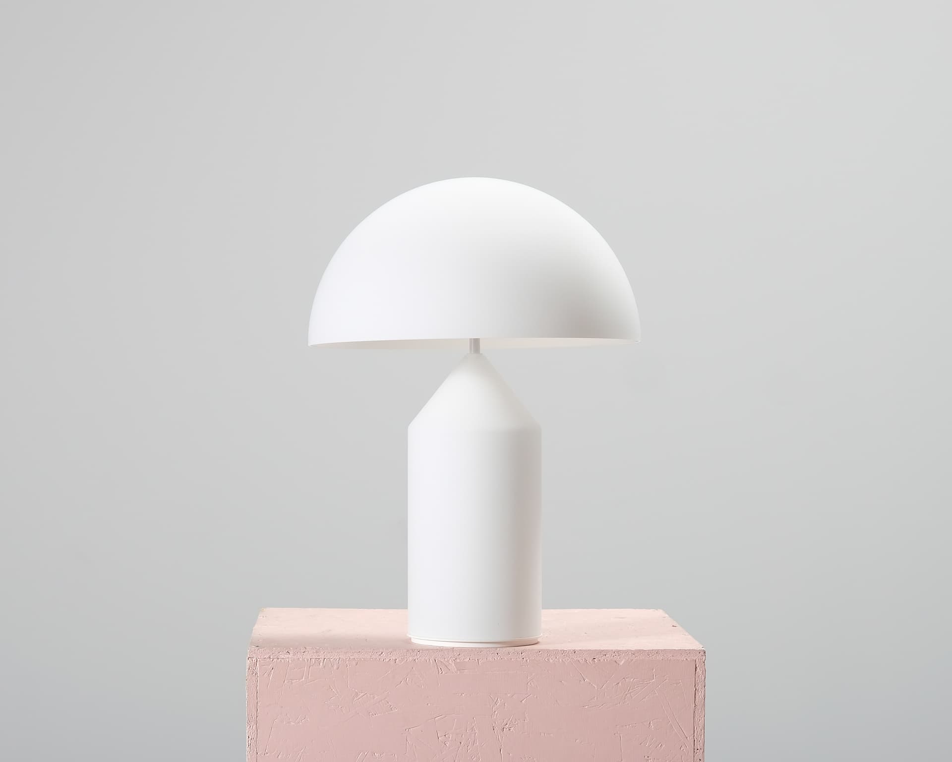 Oluce Atollo 237 bordslampa 50 cm Opal