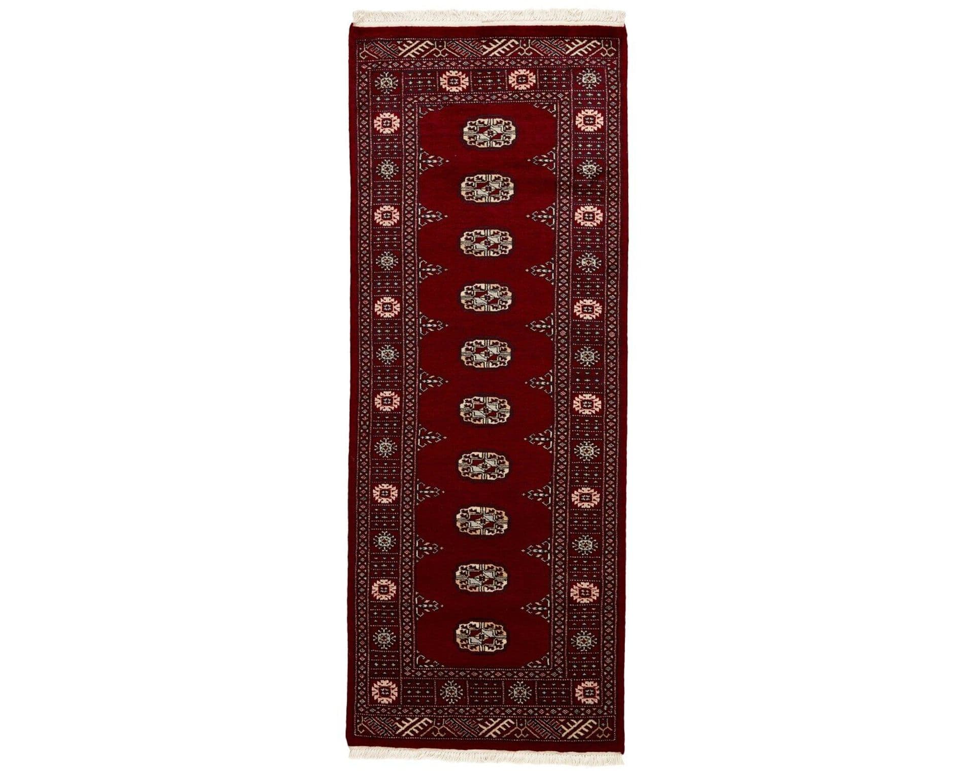 Pakistan handknotted orientalisk matta 76 x 199 cm