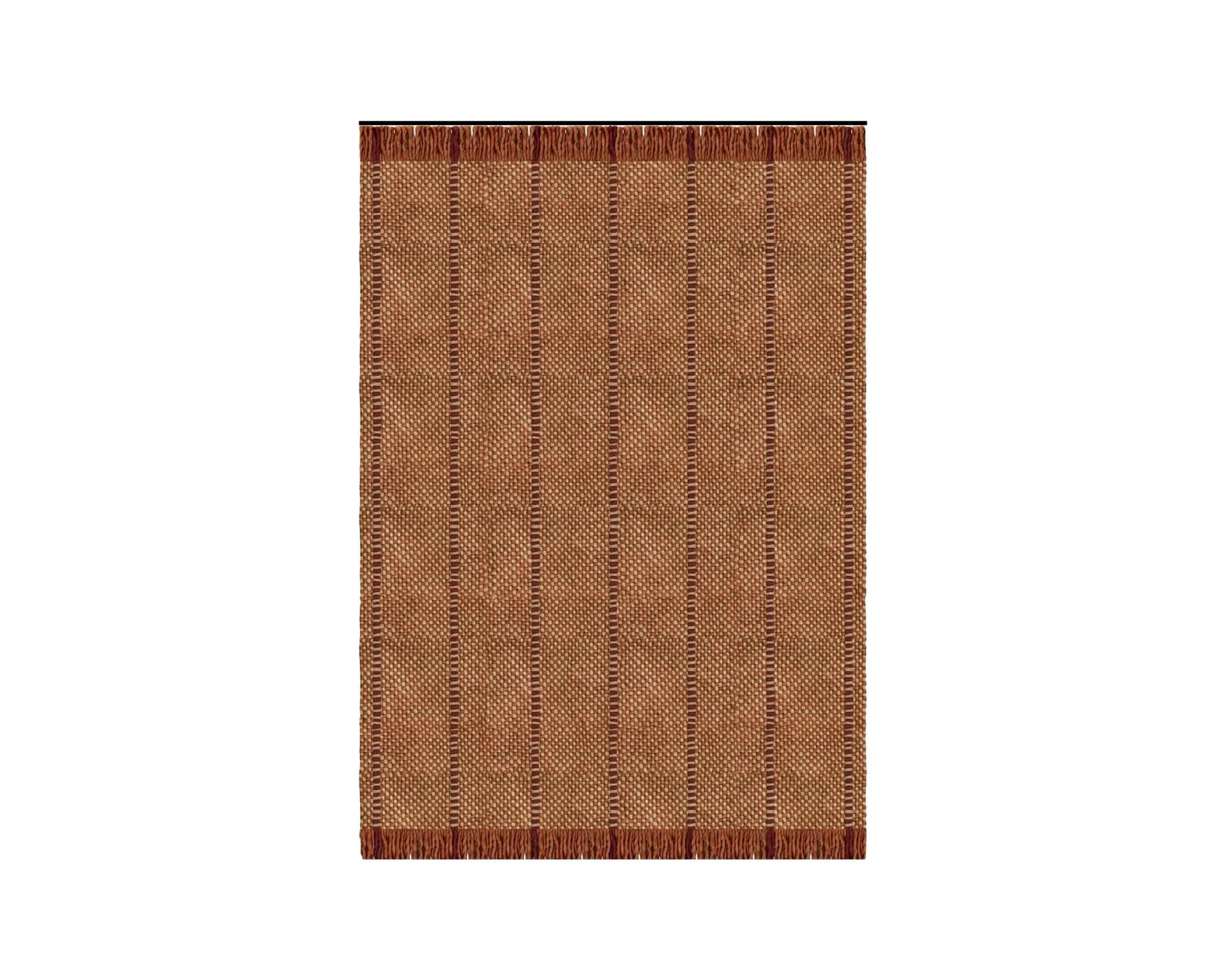Layered Massproductions Cord ullmatta 250 x 380 cm Burgundy Rust
