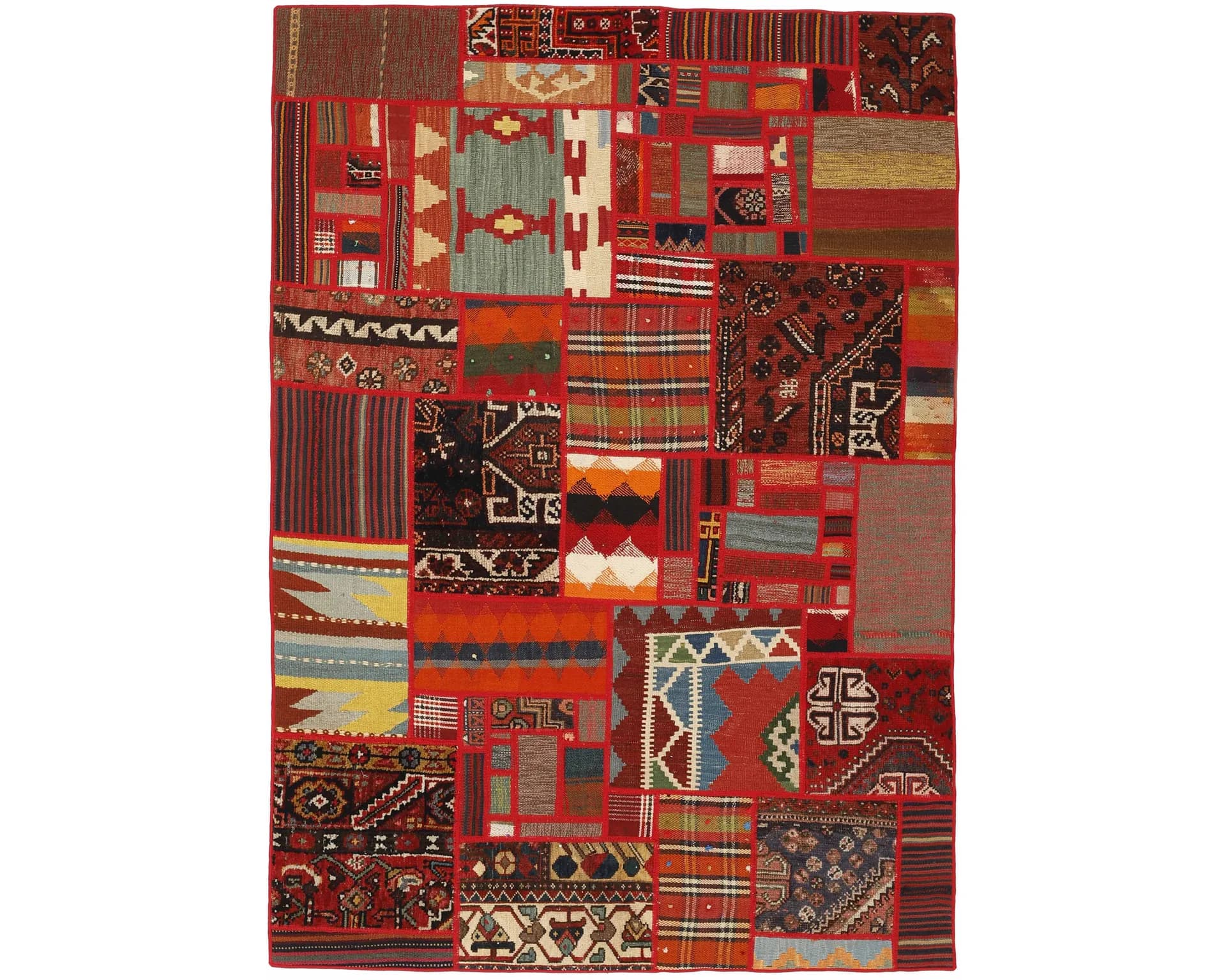 Tekkeh Kelim orientalisk matta 140 x 200 cm