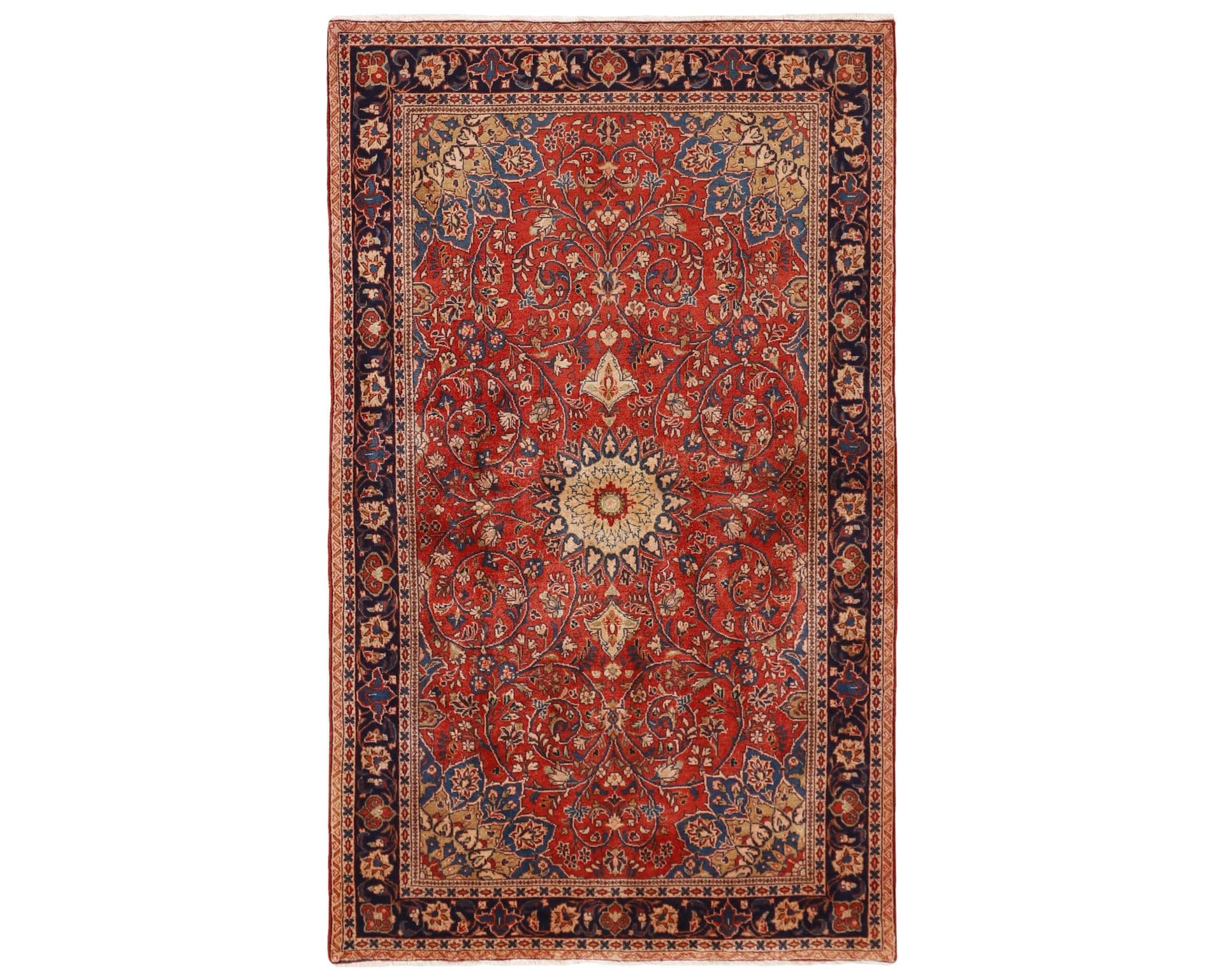 Keshan orientalisk matta 132 x 232 cm