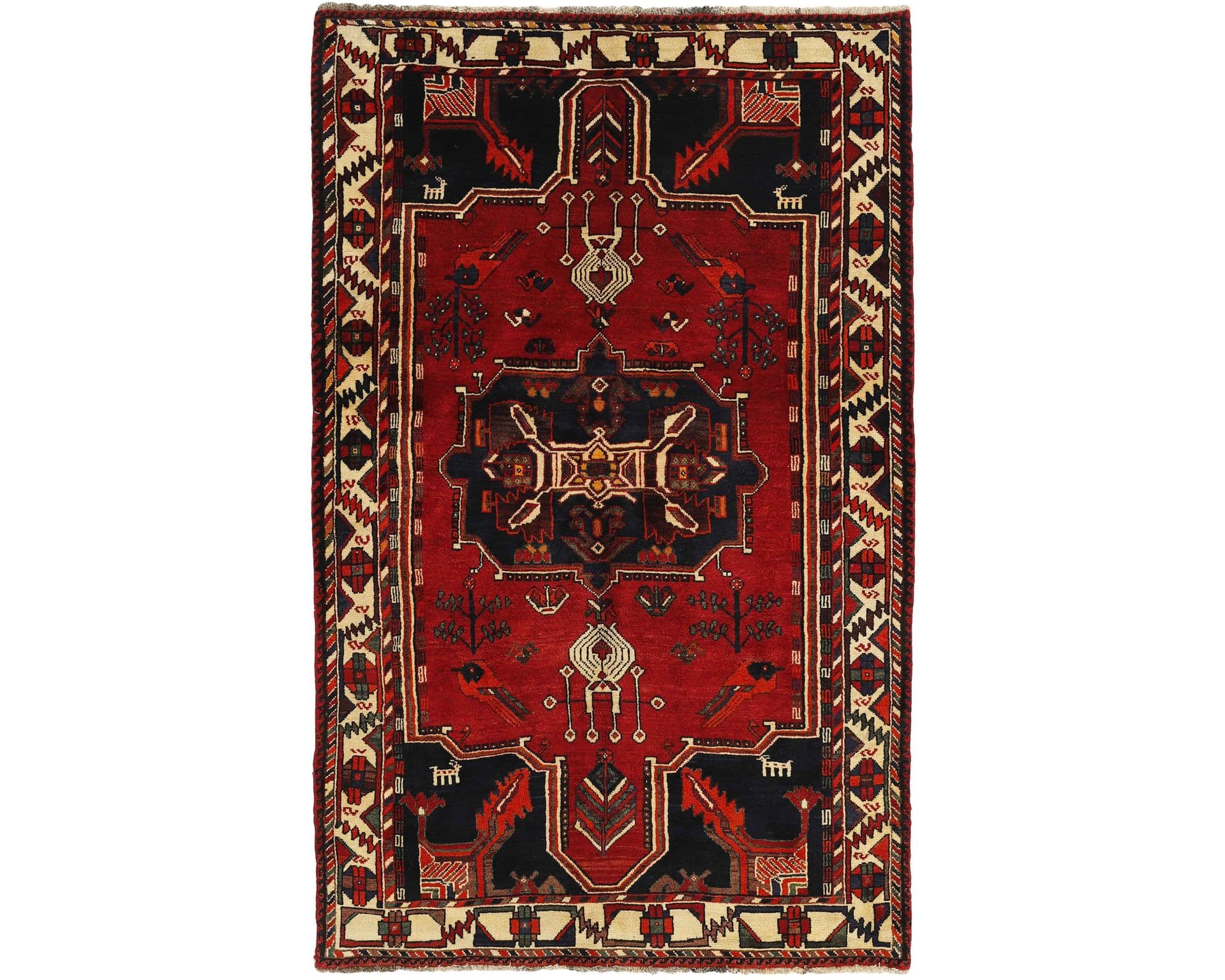 Shiraz orientalisk matta 155 x 262 cm