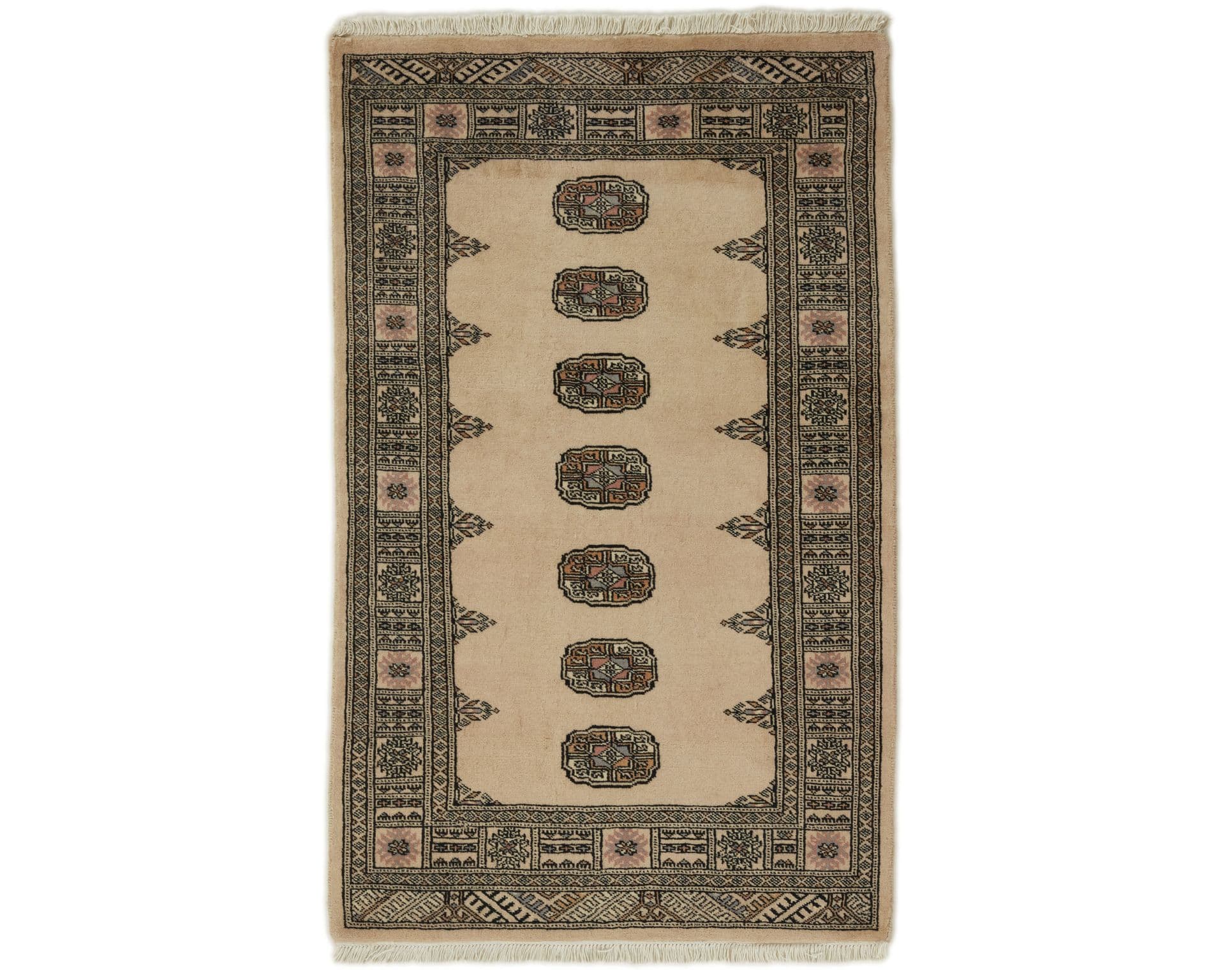 Pakistan handknotted orientalisk matta 92 x 148 cm