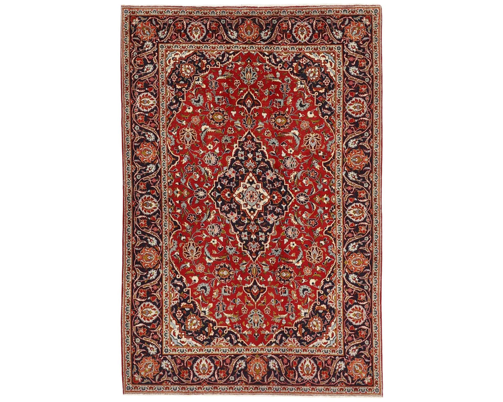 Keshan orientalisk matta 141 x 213 cm