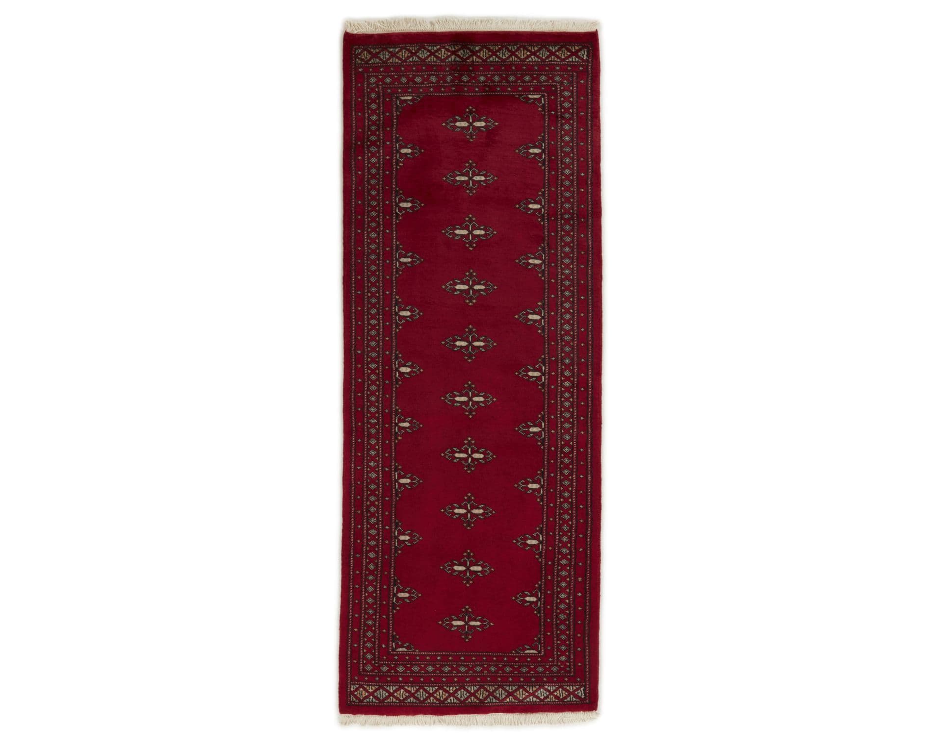 Pakistan handknotted orientalisk matta 77 x 202 cm