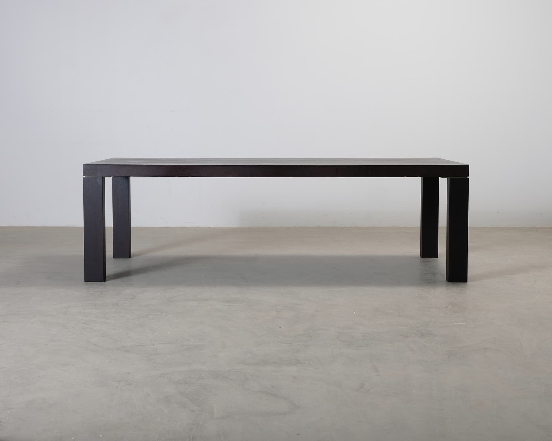 Matbord 240 cm svart