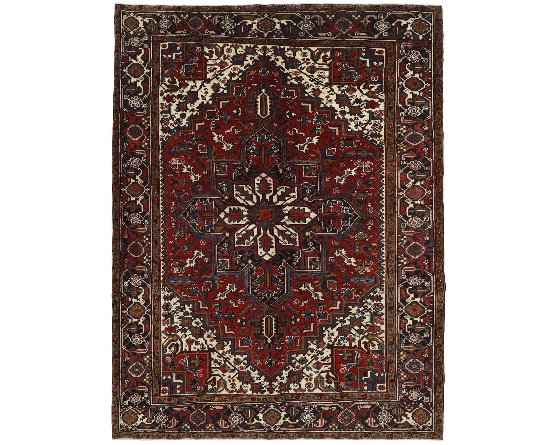 Heriz orientalisk matta 213 x 283 cm