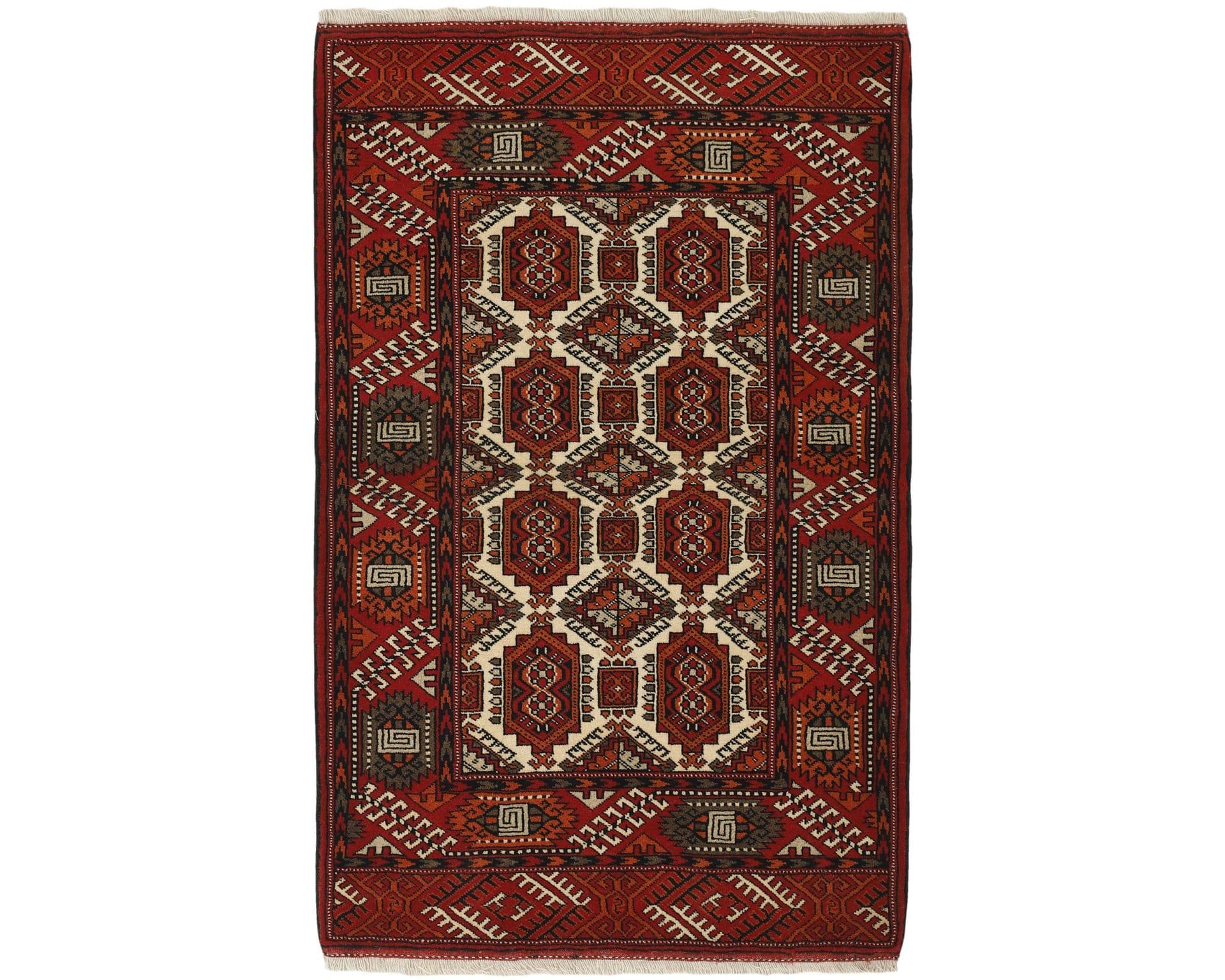 Torkaman Fine orientalisk matta 86 x 132 cm