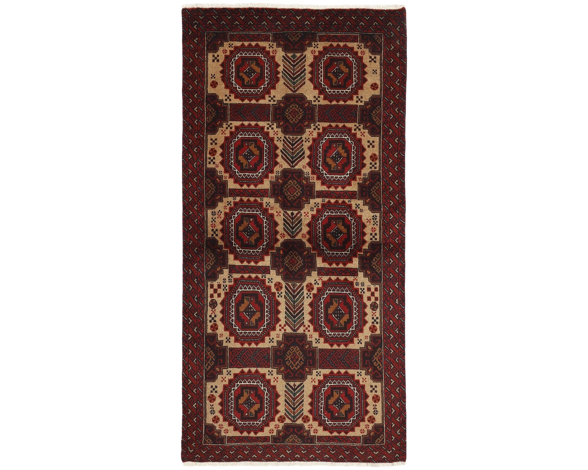 Balutch orientalisk matta 99 x 206 cm