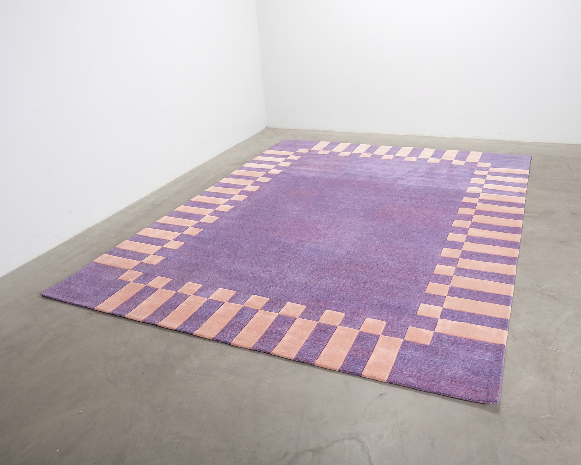Layered Teklan Frame ullmatta 300 x 400 cm Cobalt Salmon