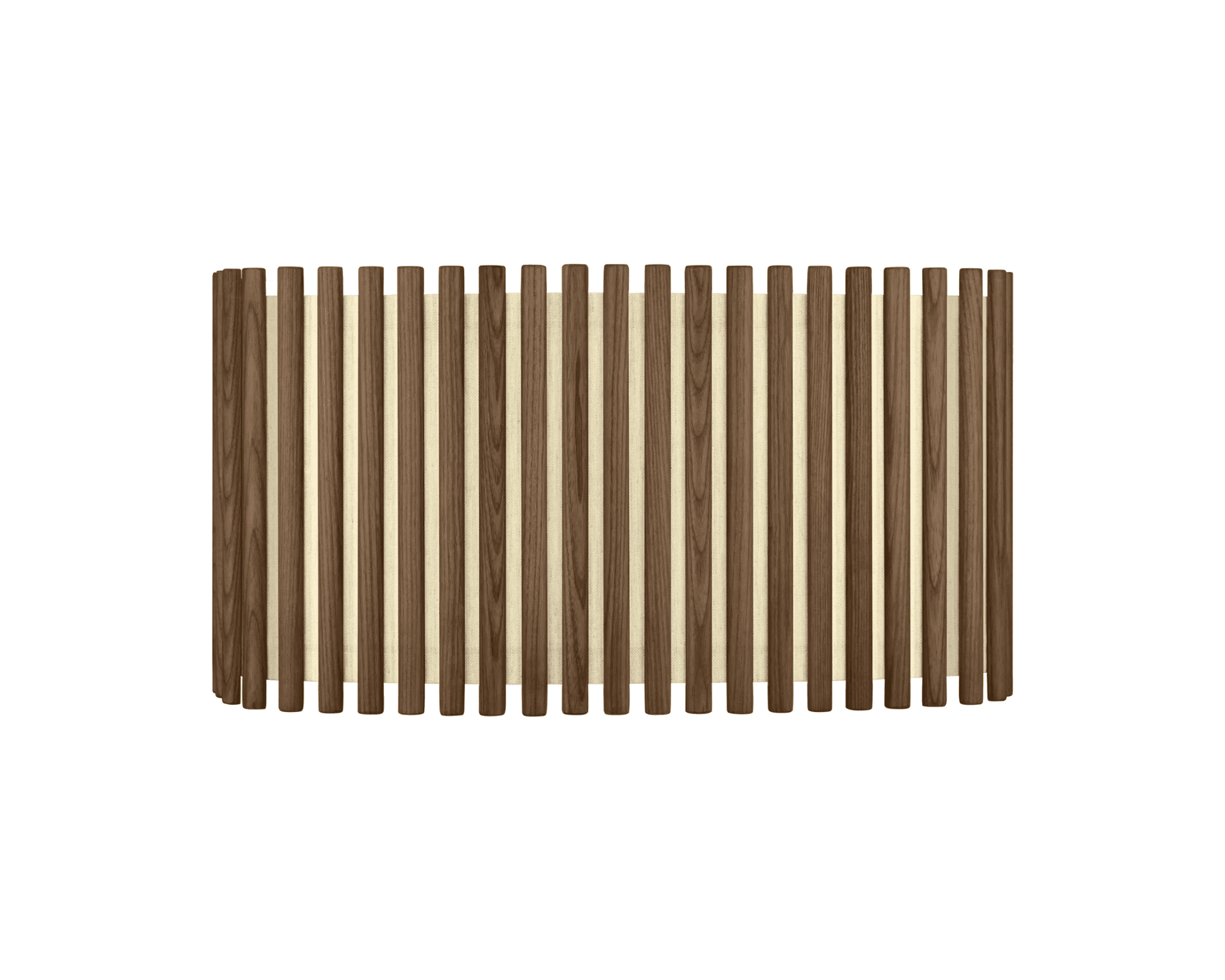 Umage Komorebi Large Rectangular lampskärm mörkbetsad ek