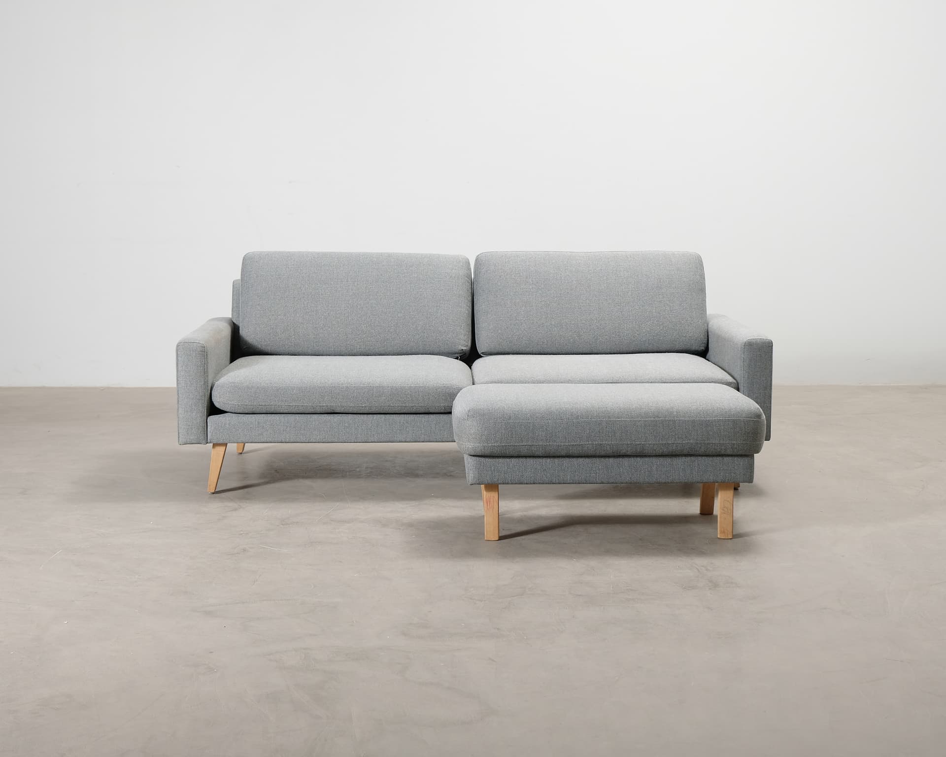 Skåne 2,5-sits soffa med fotpall