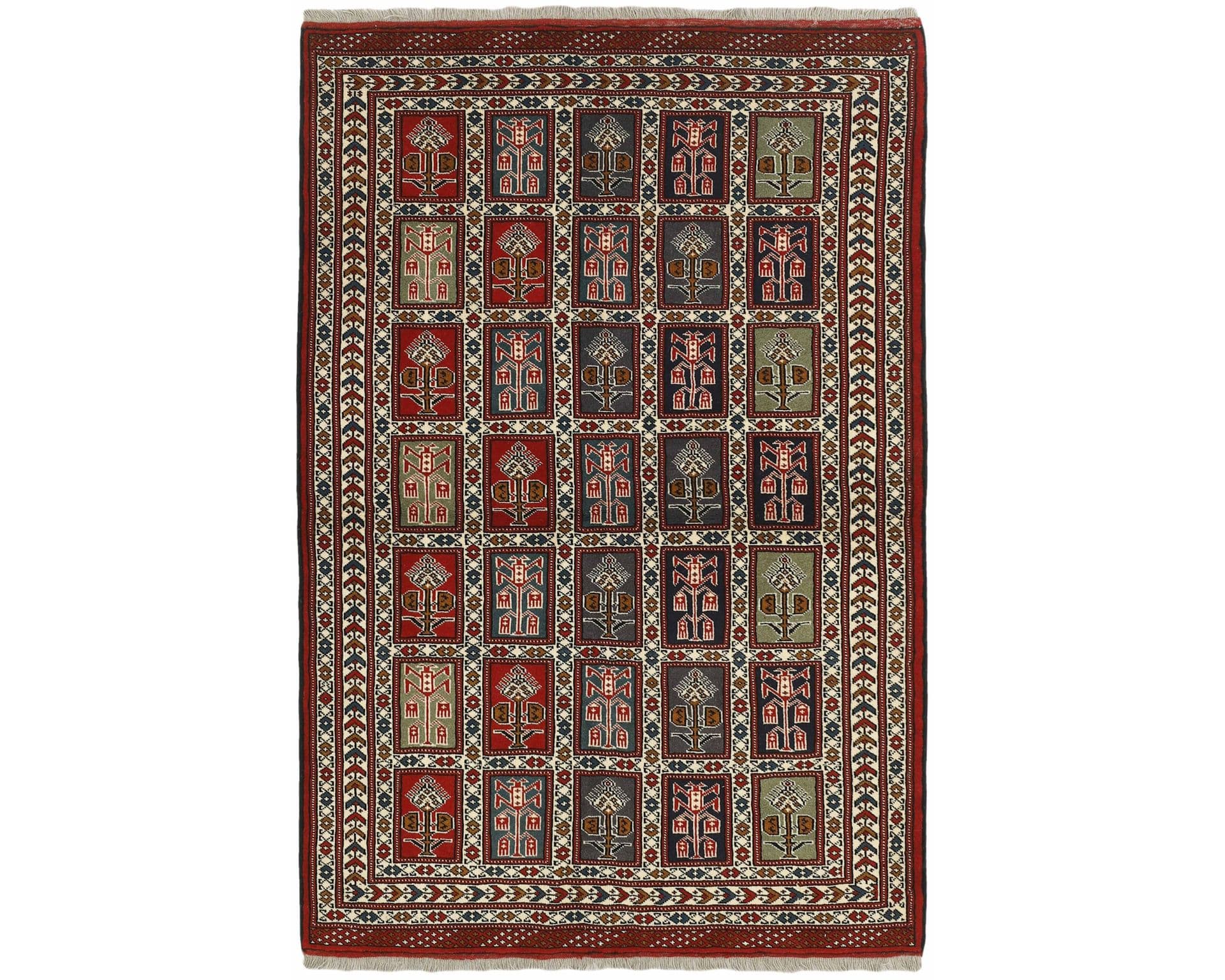 Torkaman Fine orientalisk matta 133 x 198 cm