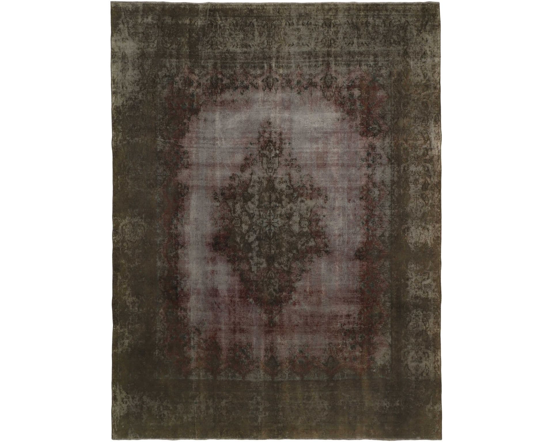 Vintage Kerman orientalisk matta 291 x 382 cm