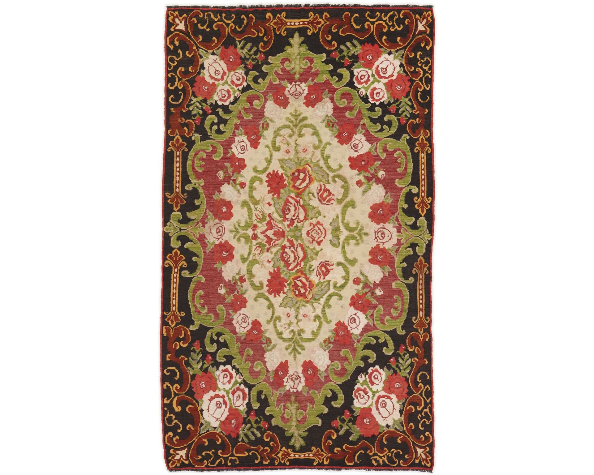 Rose Kelim orientalisk matta 188 x 323 cm