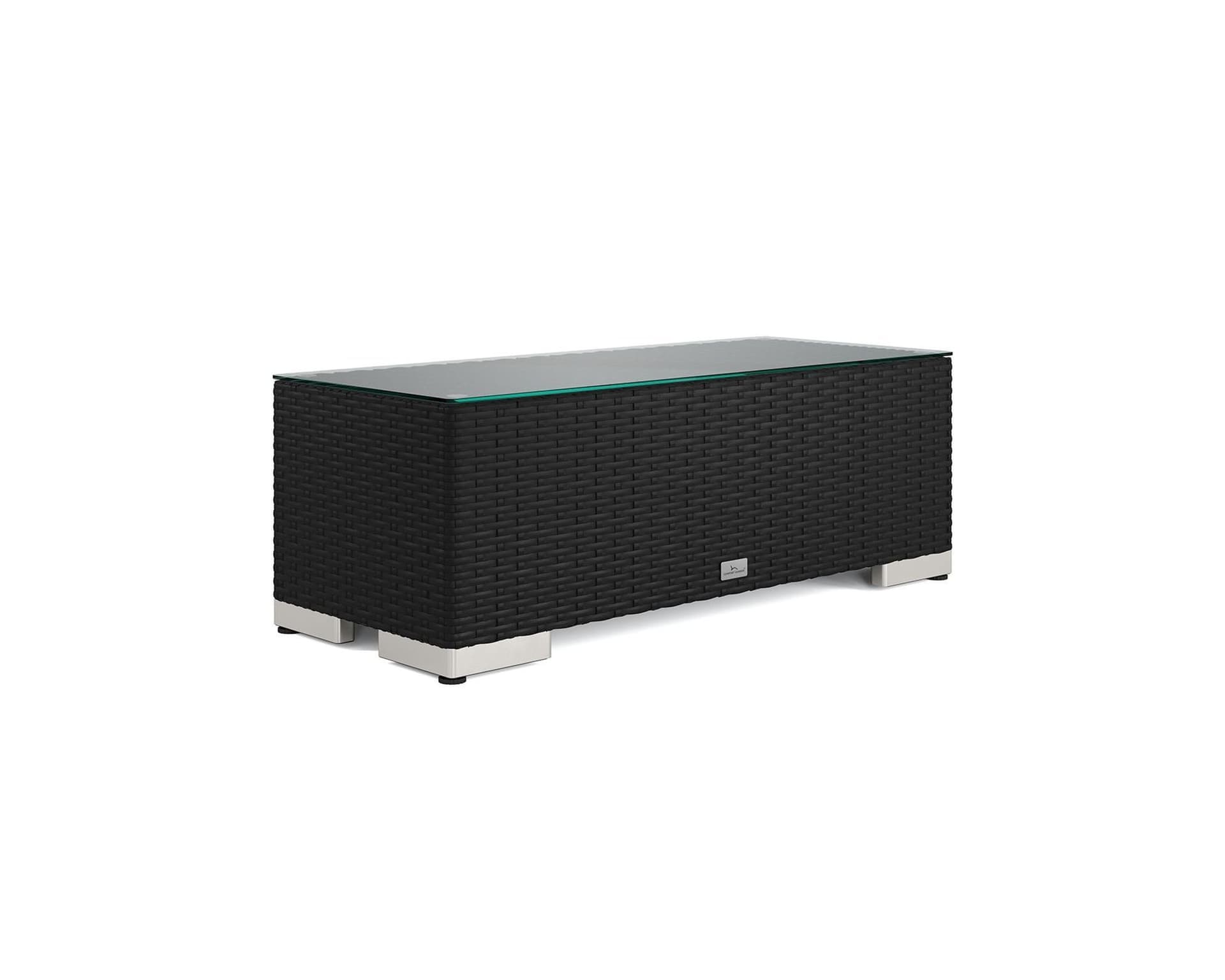 Bahamas soffbord 90 cm svart