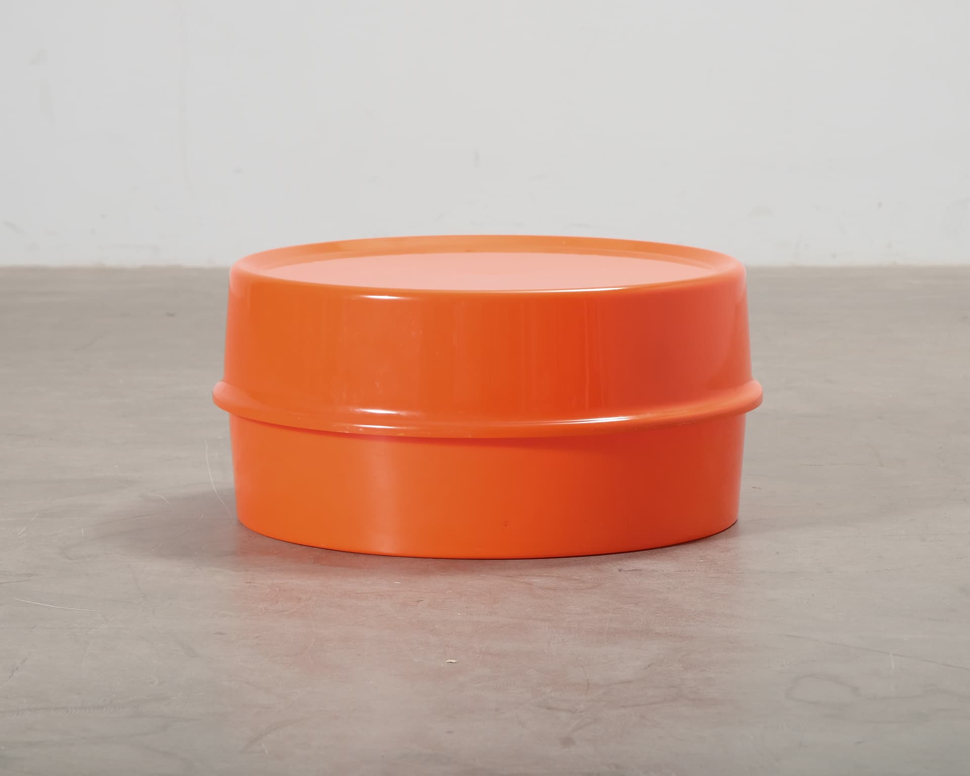 Verpan Verner Panton Ilumesa soffbord / lampa orange (vintage)
