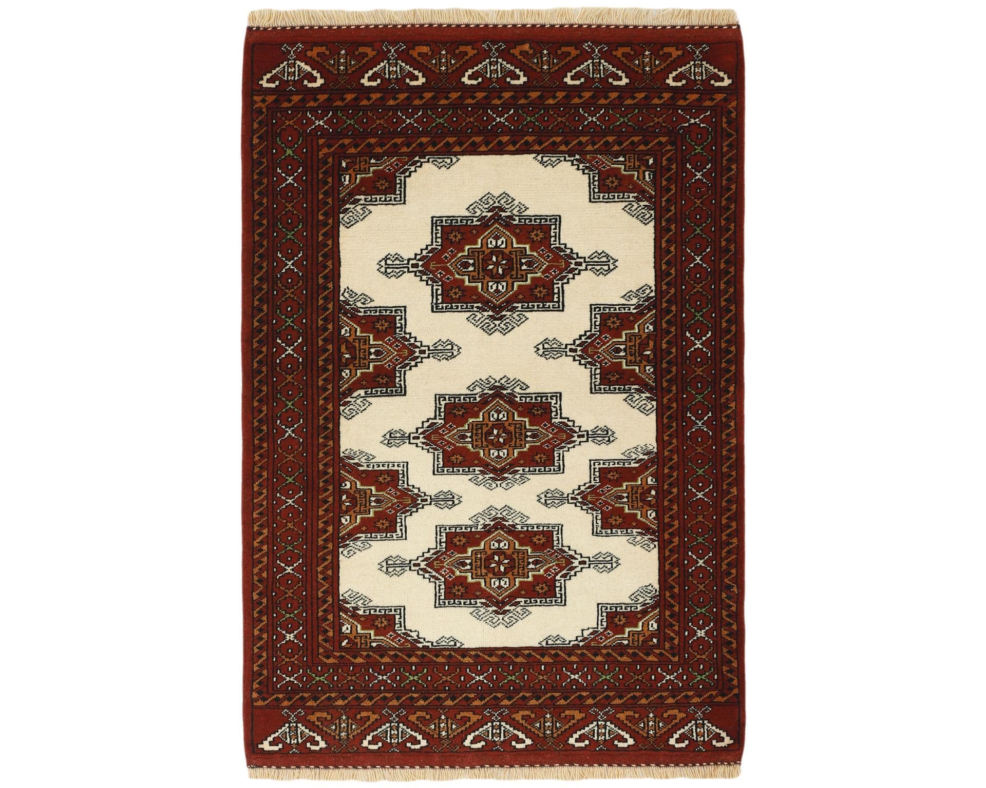 Torkaman Fine orientalisk matta 85 x 120 cm