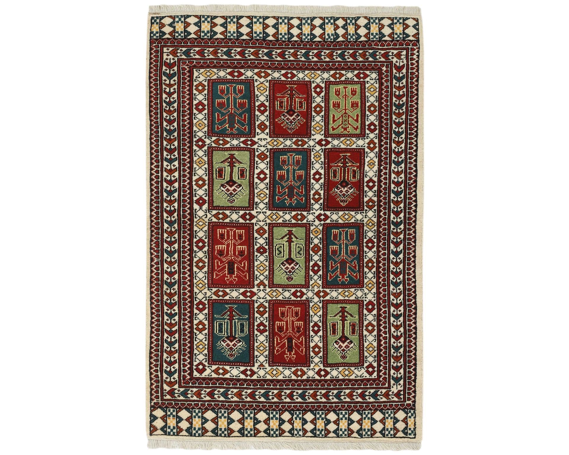 Torkaman Fine orientalisk matta 83 x 125 cm