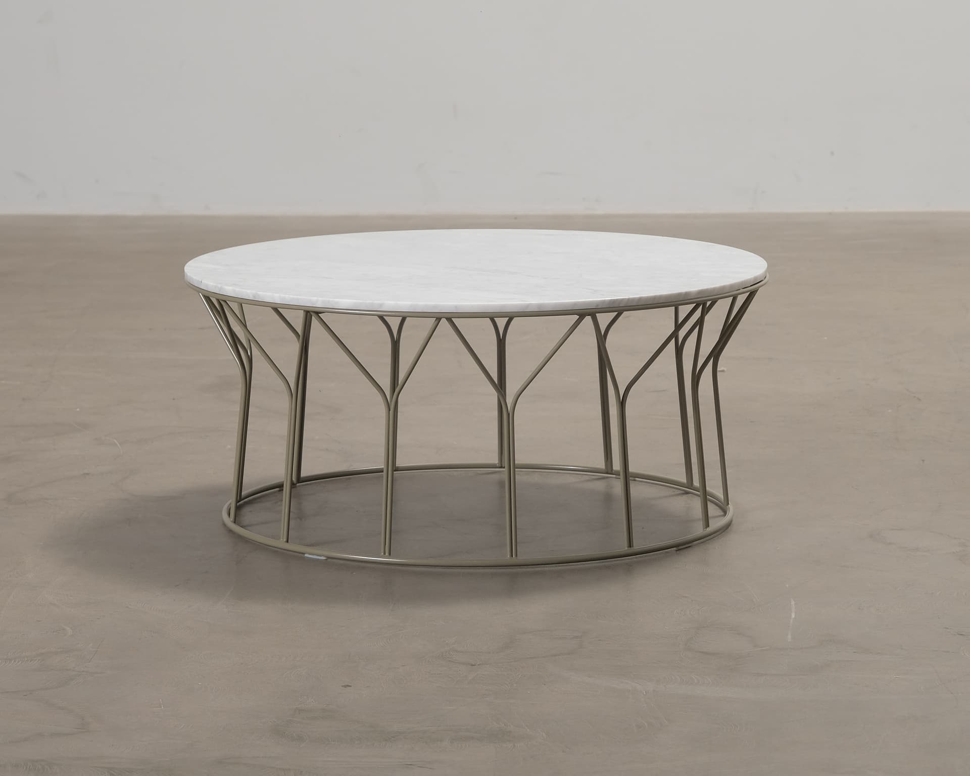 Offecct Circus soffbord vit marmor