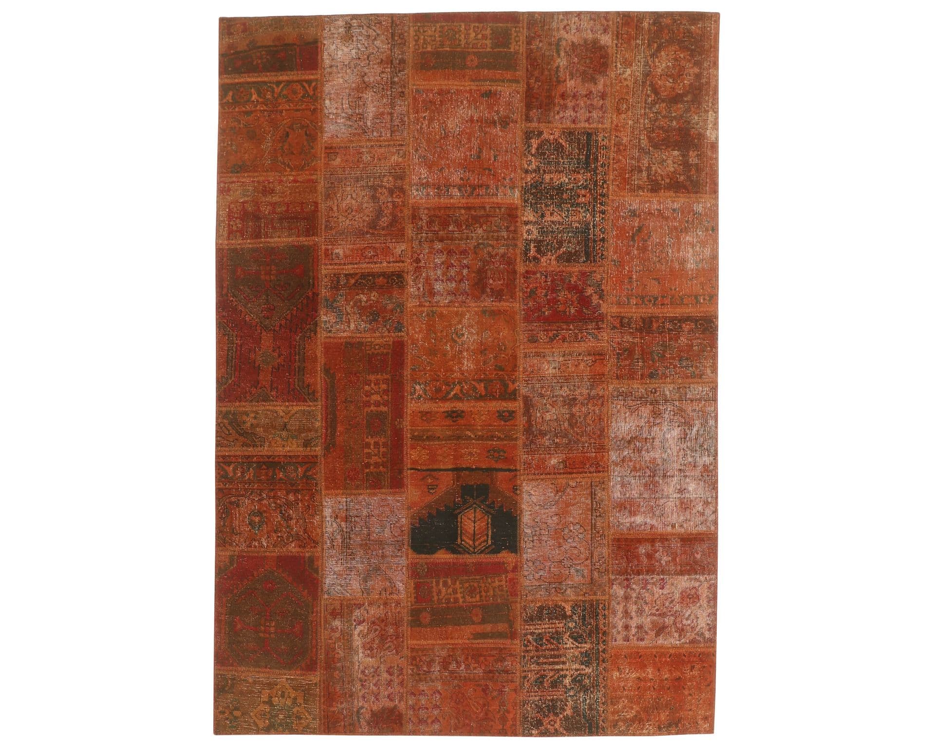 Vintage Patchwork orientalisk matta 166 x 240 cm