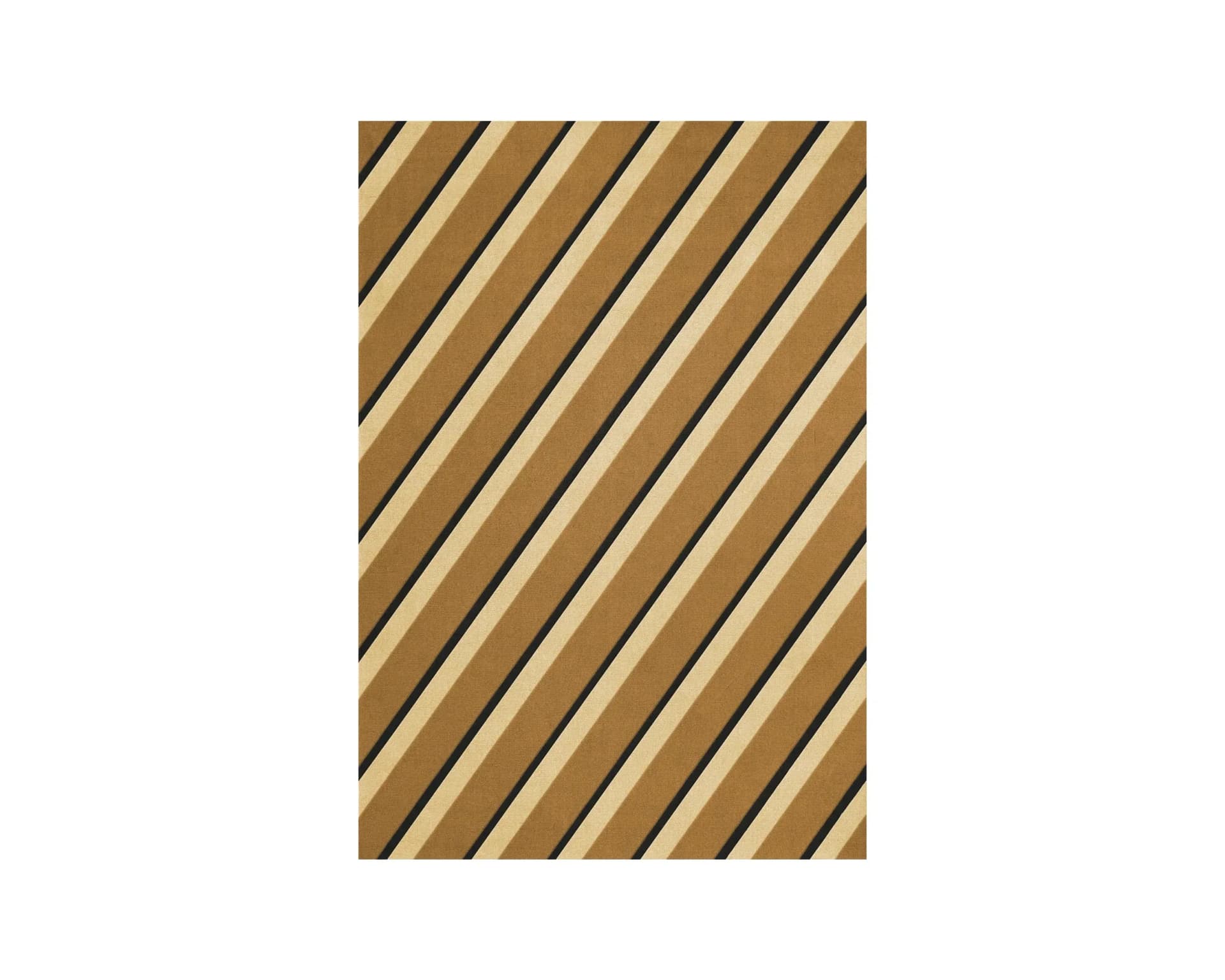 Layered Teklan Diagonal ullmatta 180 x 275 cm Sand