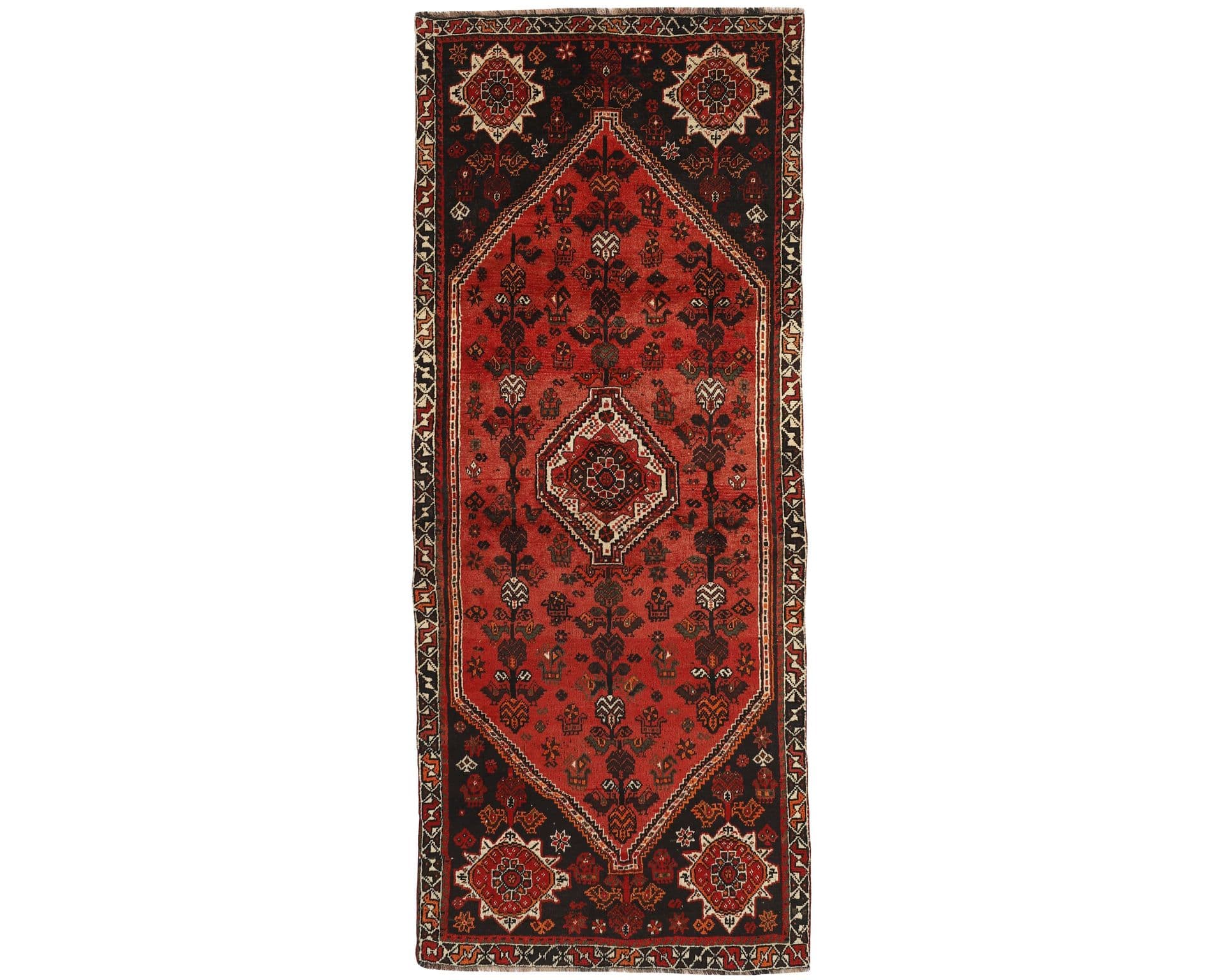 Shiraz orientalisk matta 121 x 296 cm